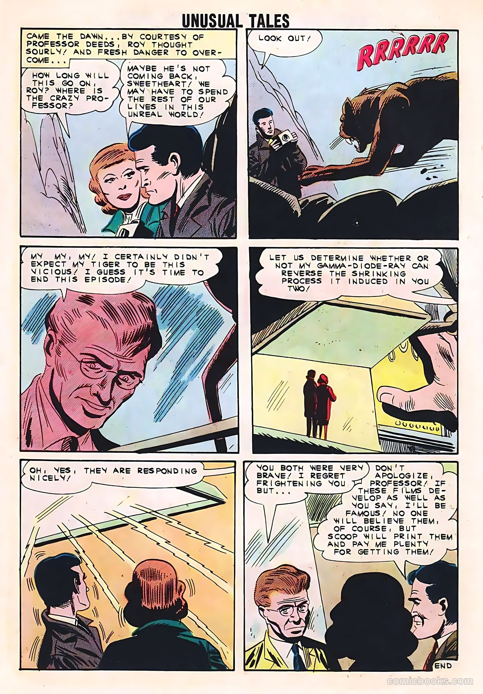 Unusual Tales #34 — page 10 of 36