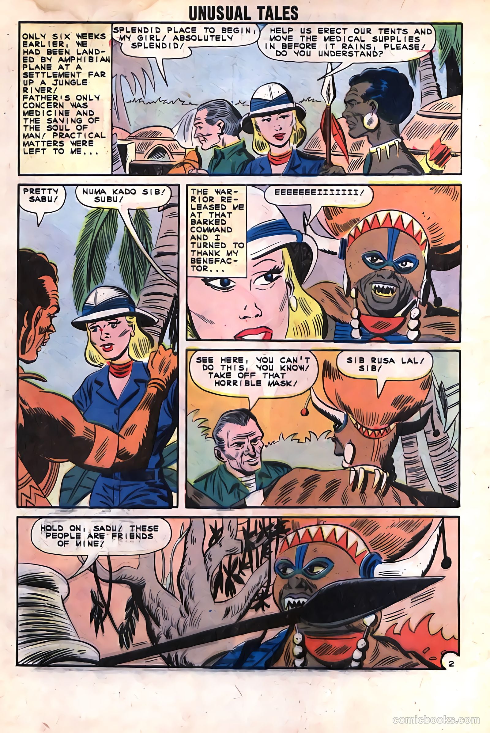 Unusual Tales #35 — page 4 of 36