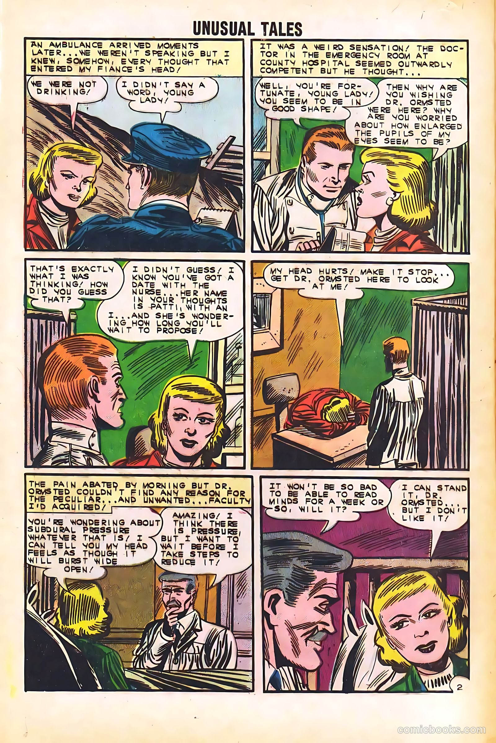 Unusual Tales #37 — page 4 of 36
