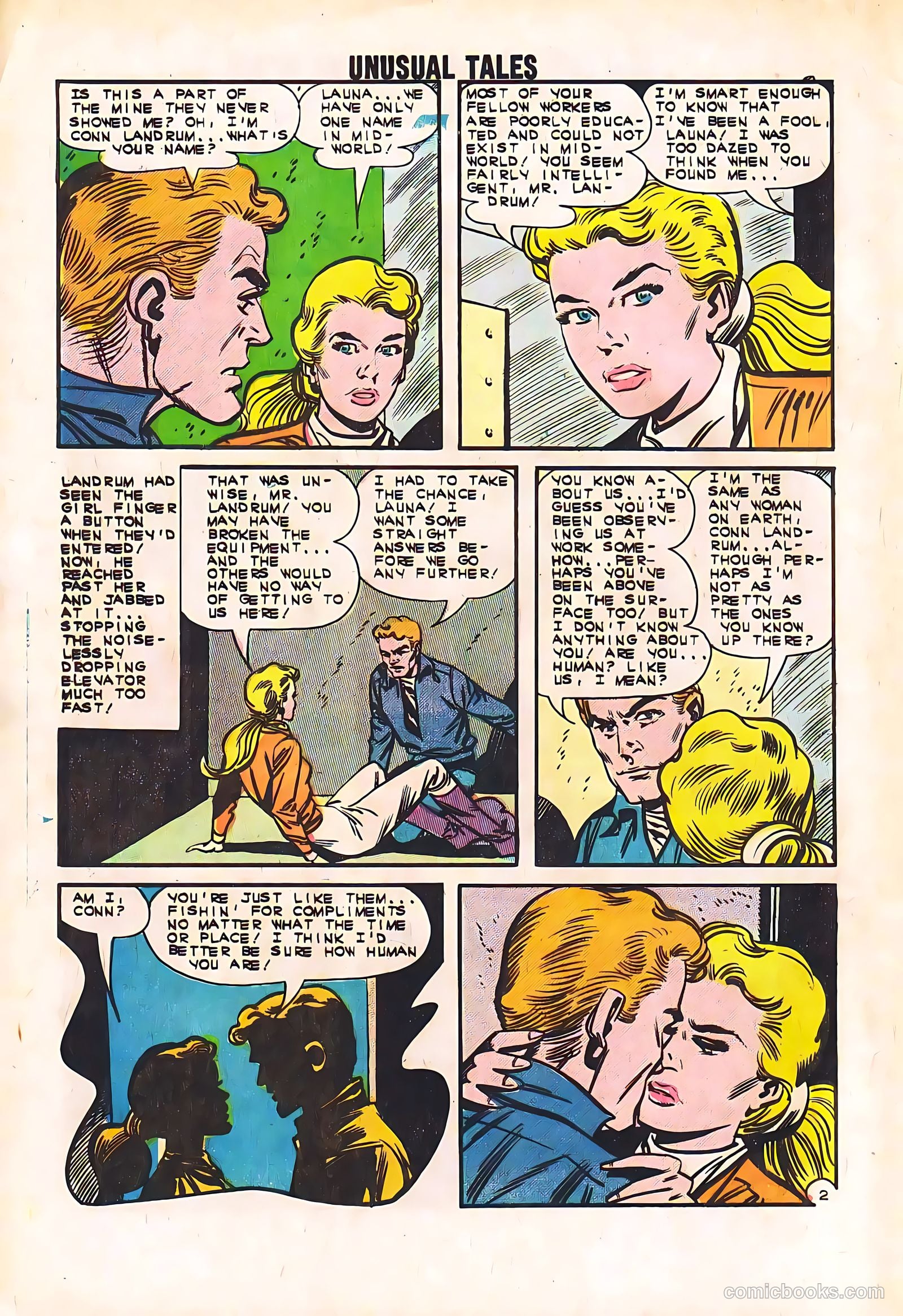 Unusual Tales #39 — page 4 of 36