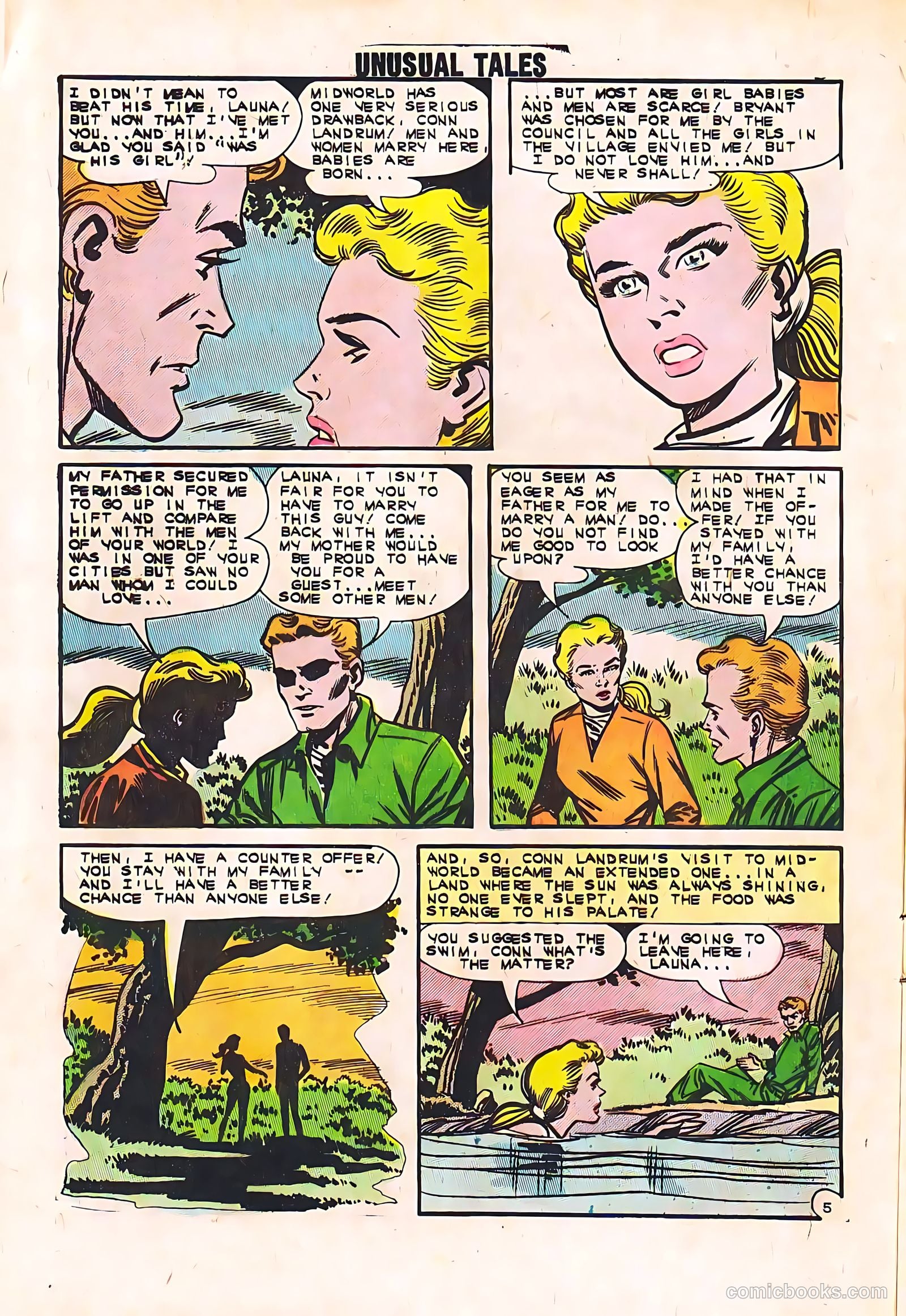 Unusual Tales #39 — page 8 of 36