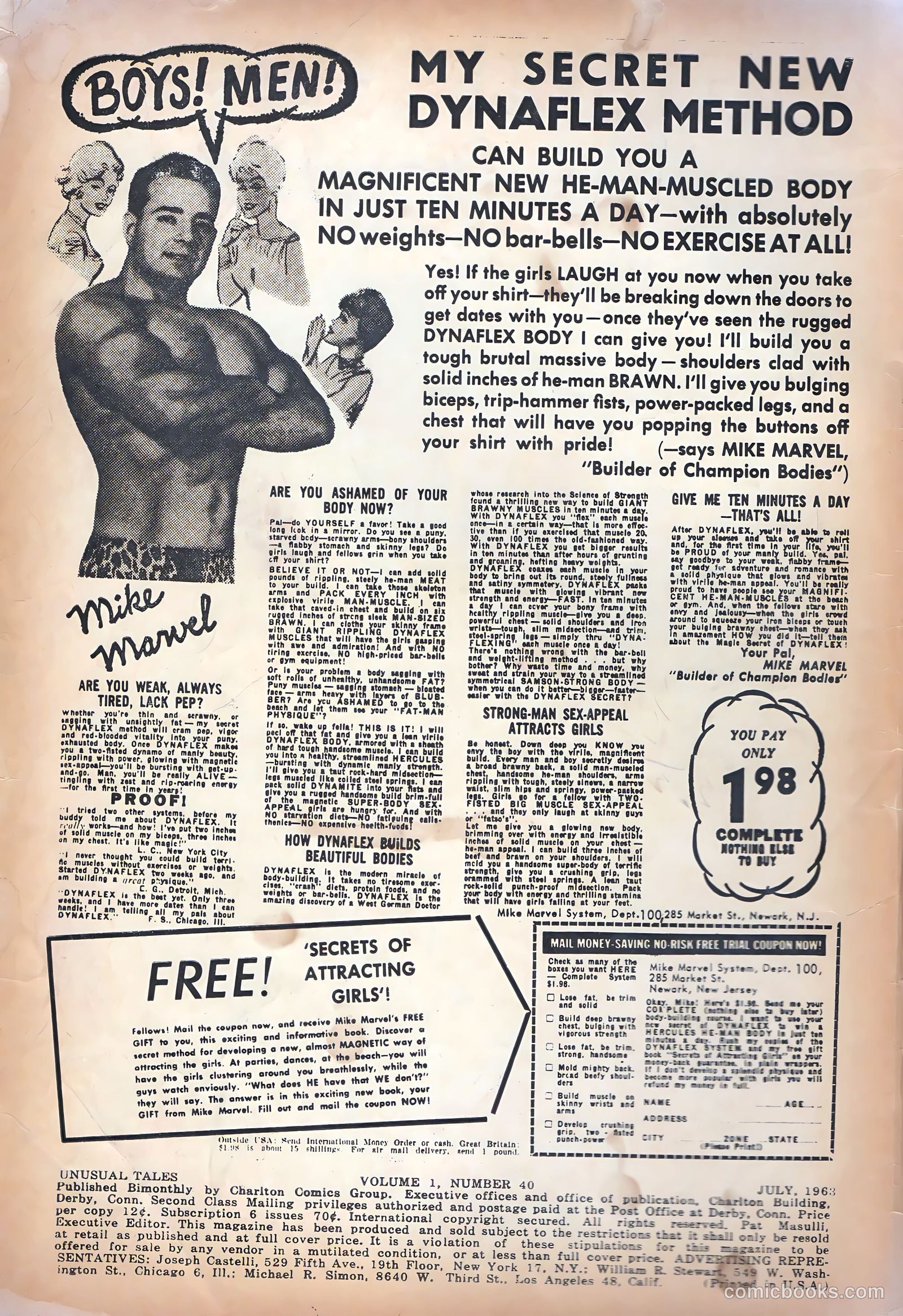 Unusual Tales #40 — page 2 of 36
