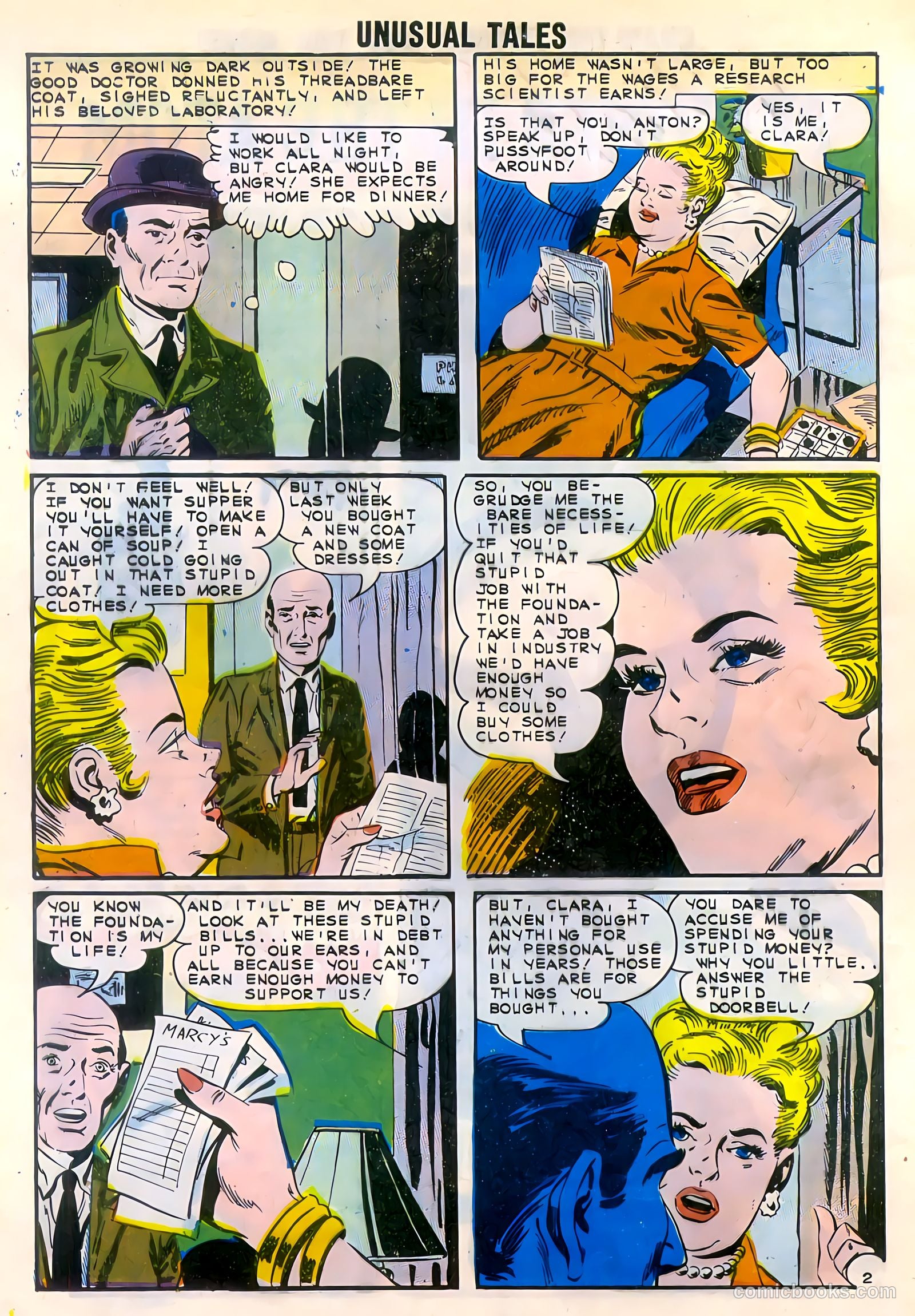 Unusual Tales #42 — page 4 of 36