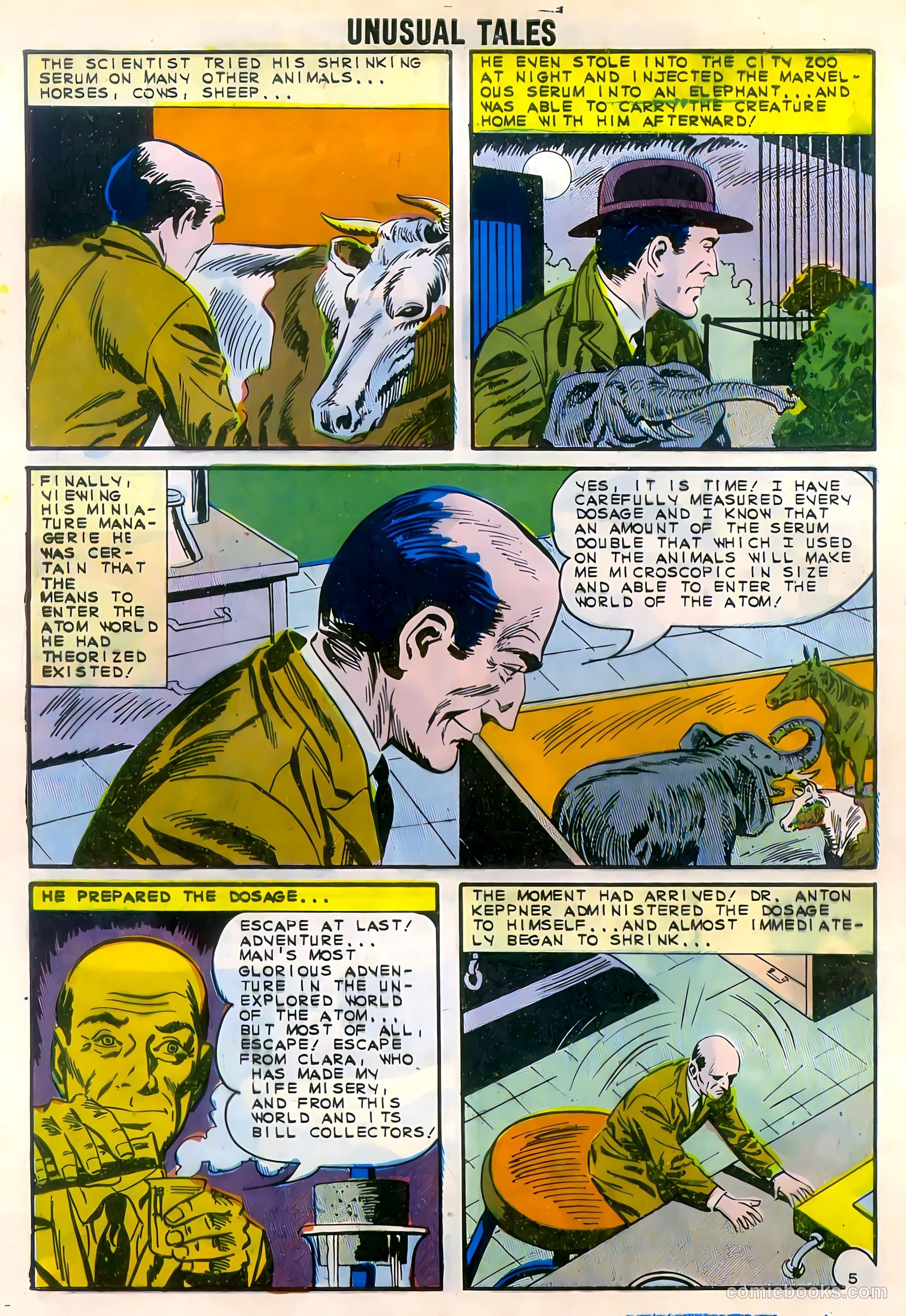 Unusual Tales #42 — page 8 of 36