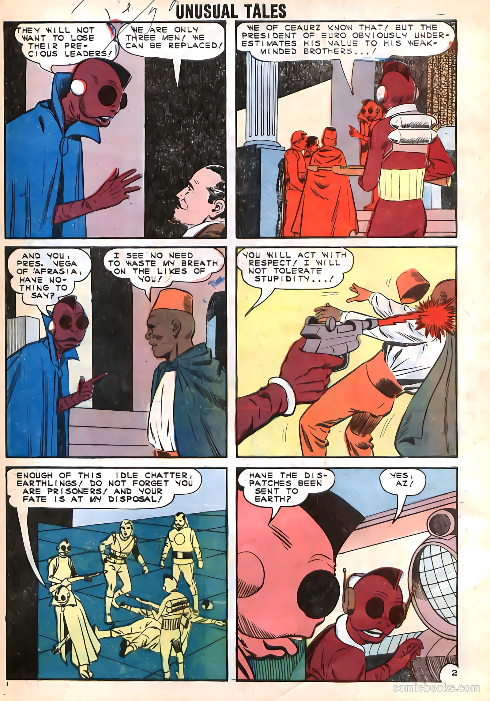 Unusual Tales #47 — page 4 of 36
