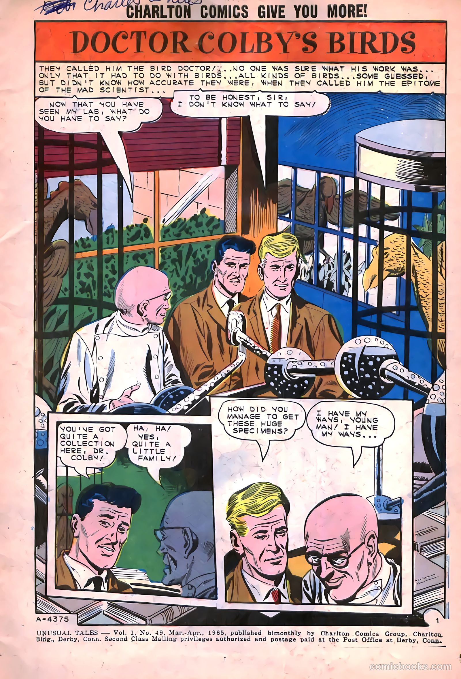 Unusual Tales #49 — page 3 of 36