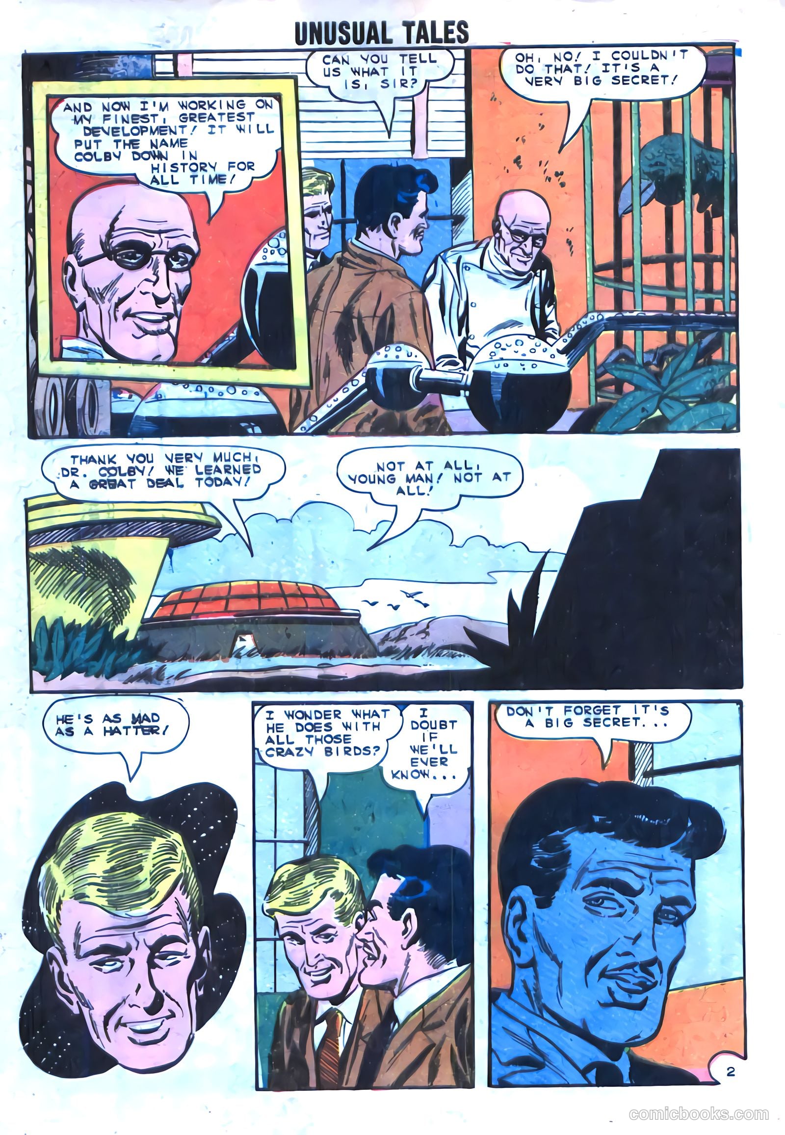 Unusual Tales #49 — page 4 of 36