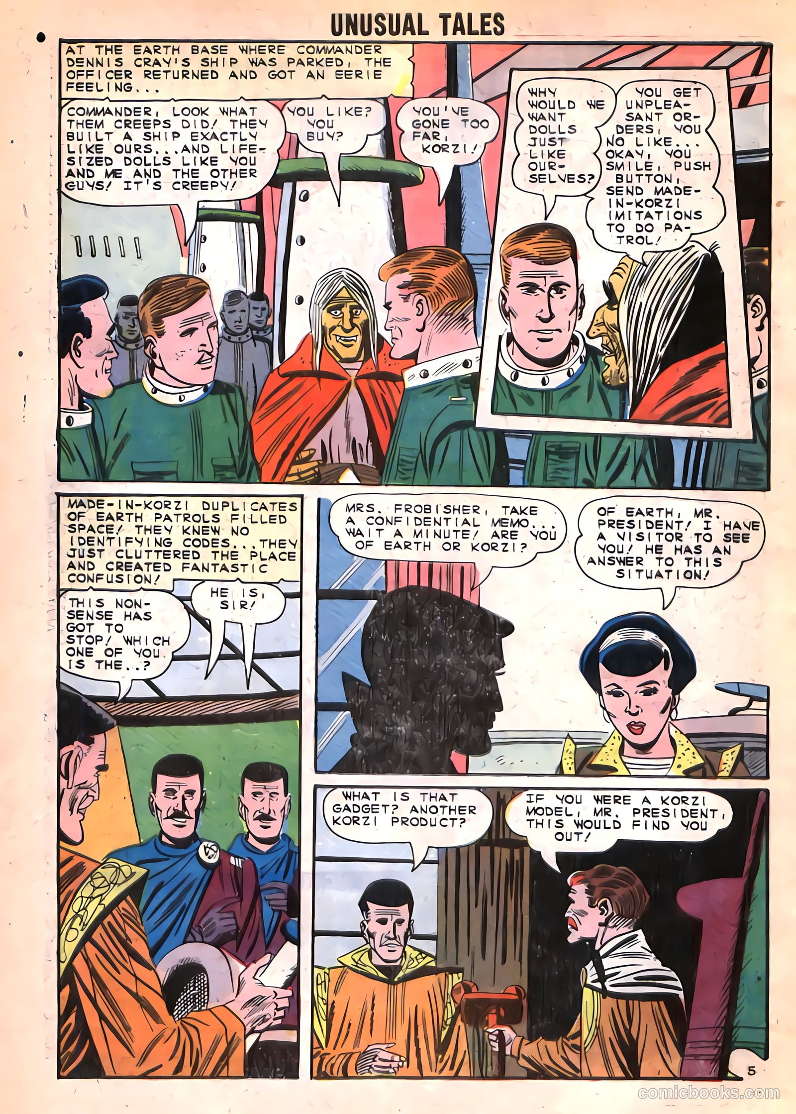 Unusual Tales #49 — page 32 of 36