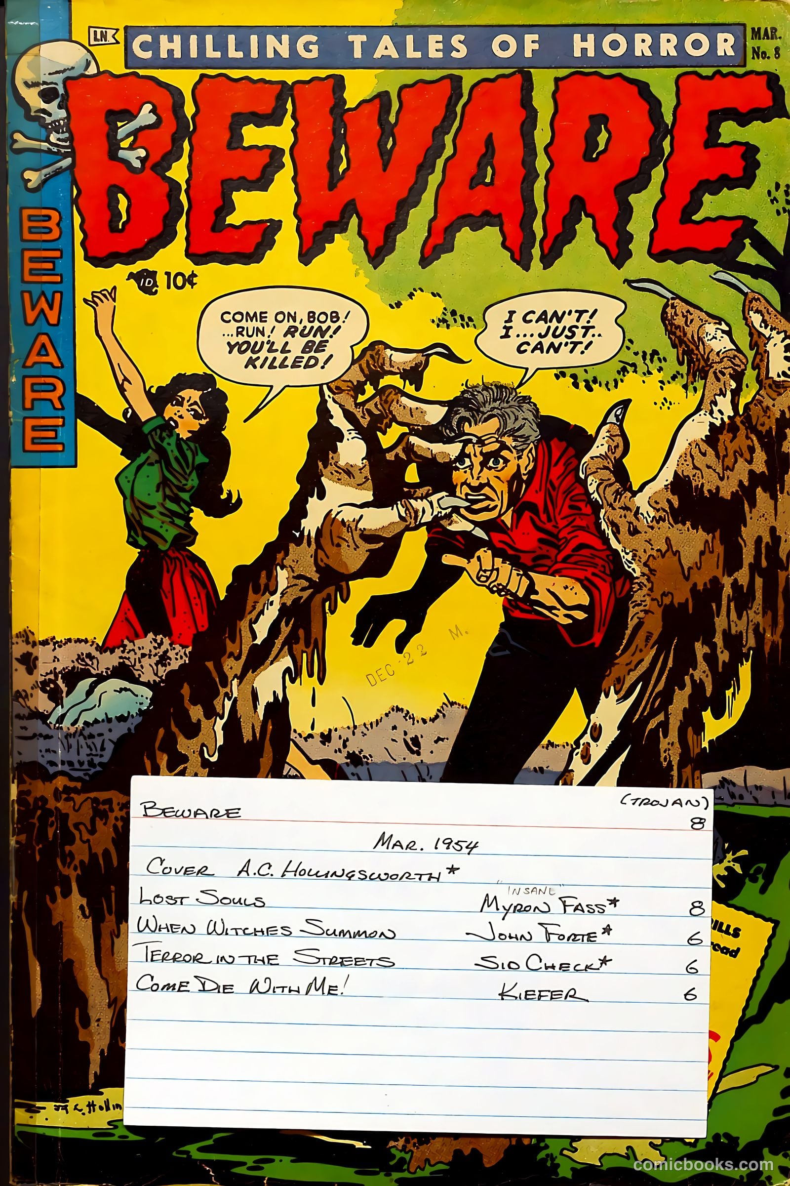 Beware #8 — page 37 of 37