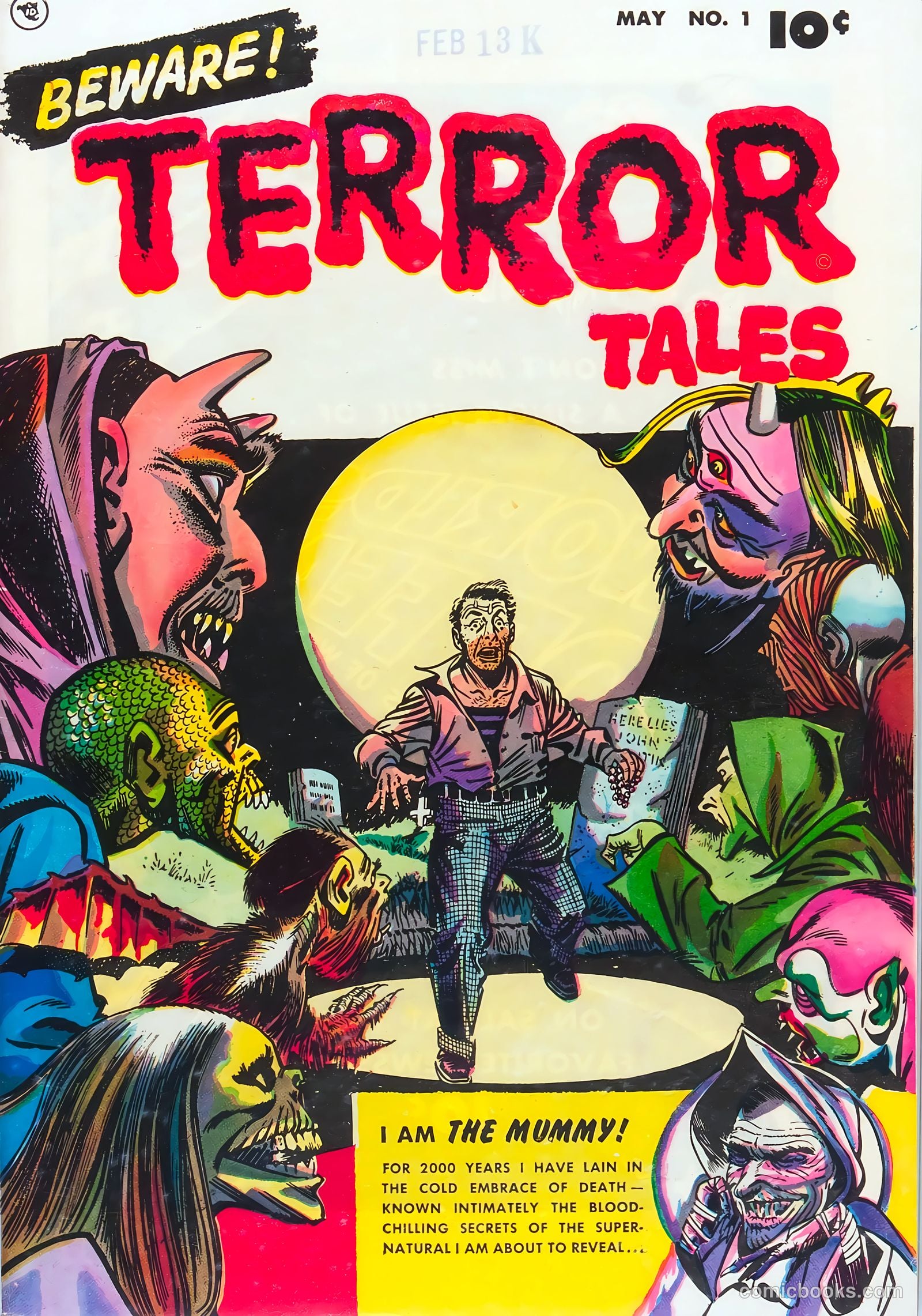 Beware! Terror Tales #1 — page 1 of 37