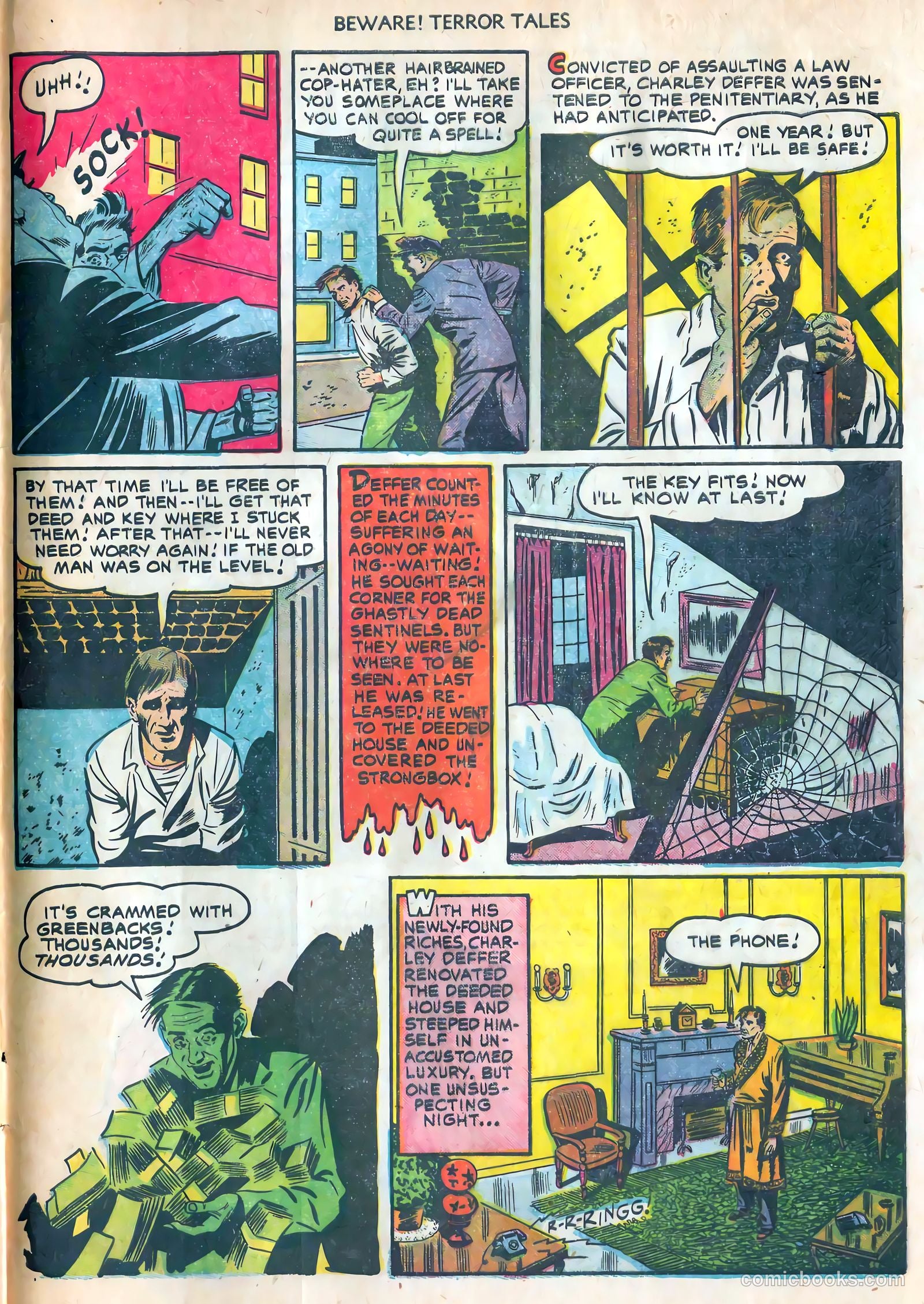 Beware! Terror Tales #1 — page 34 of 37