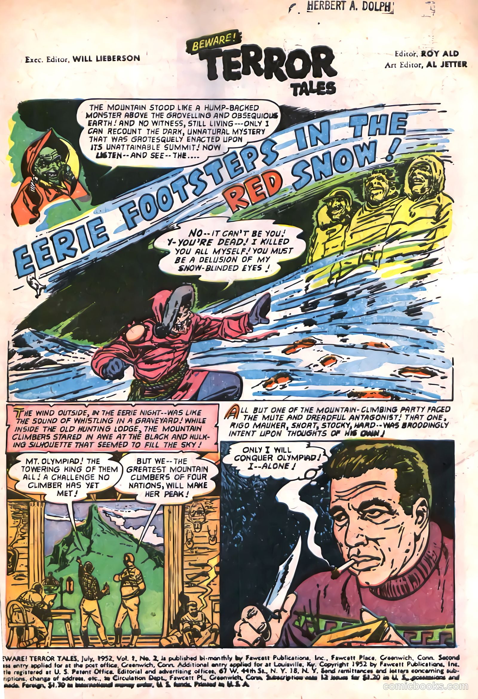 Beware! Terror Tales #2 — page 3 of 36