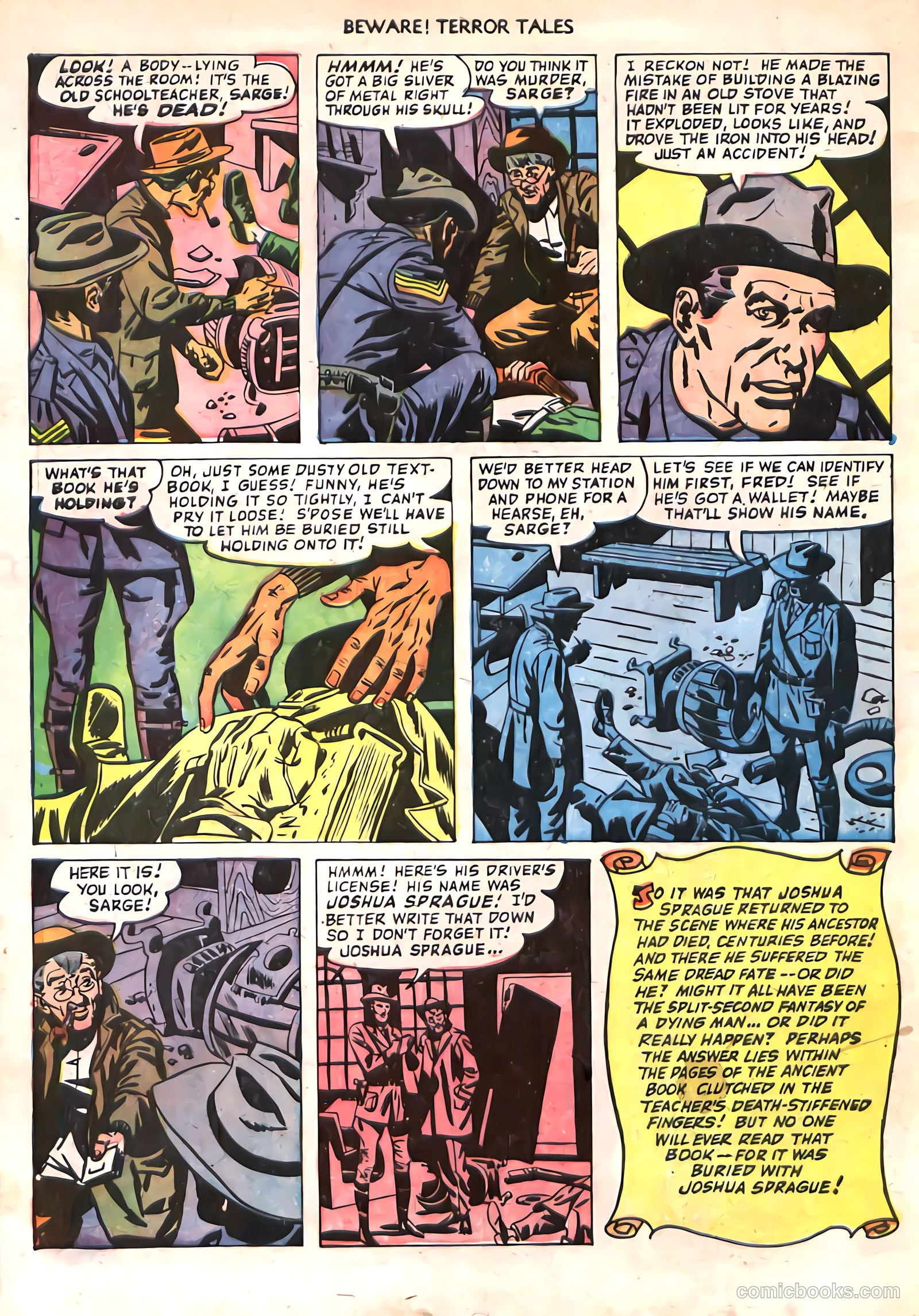 Beware! Terror Tales #2 — page 34 of 36