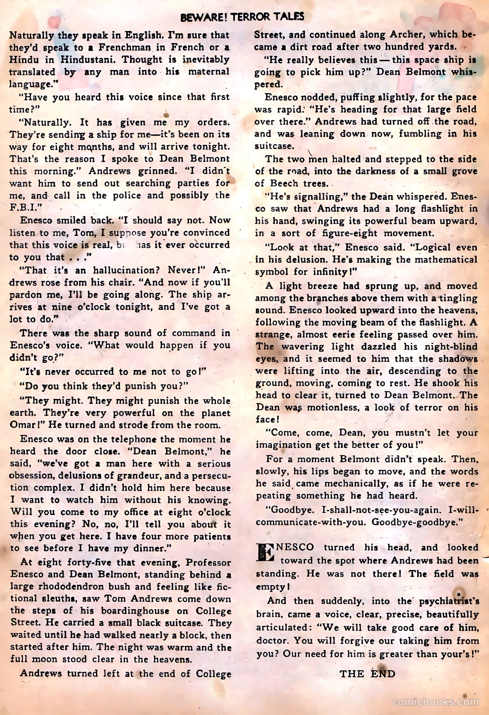 Beware! Terror Tales #3 — page 14 of 36
