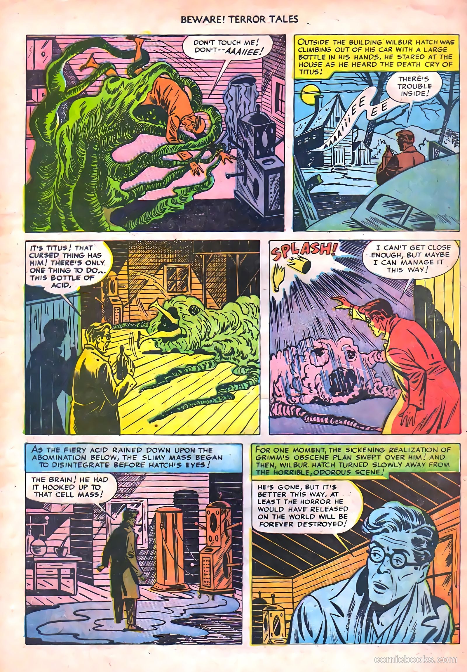 Beware! Terror Tales #4 — page 34 of 36