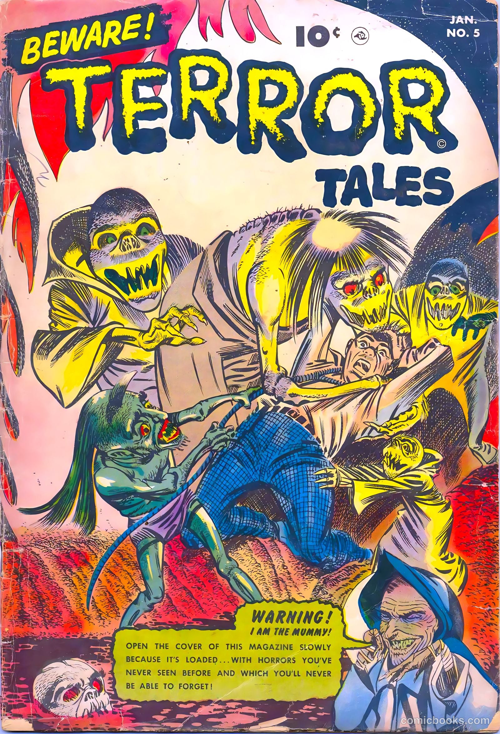 Beware! Terror Tales #5 — page 1 of 36