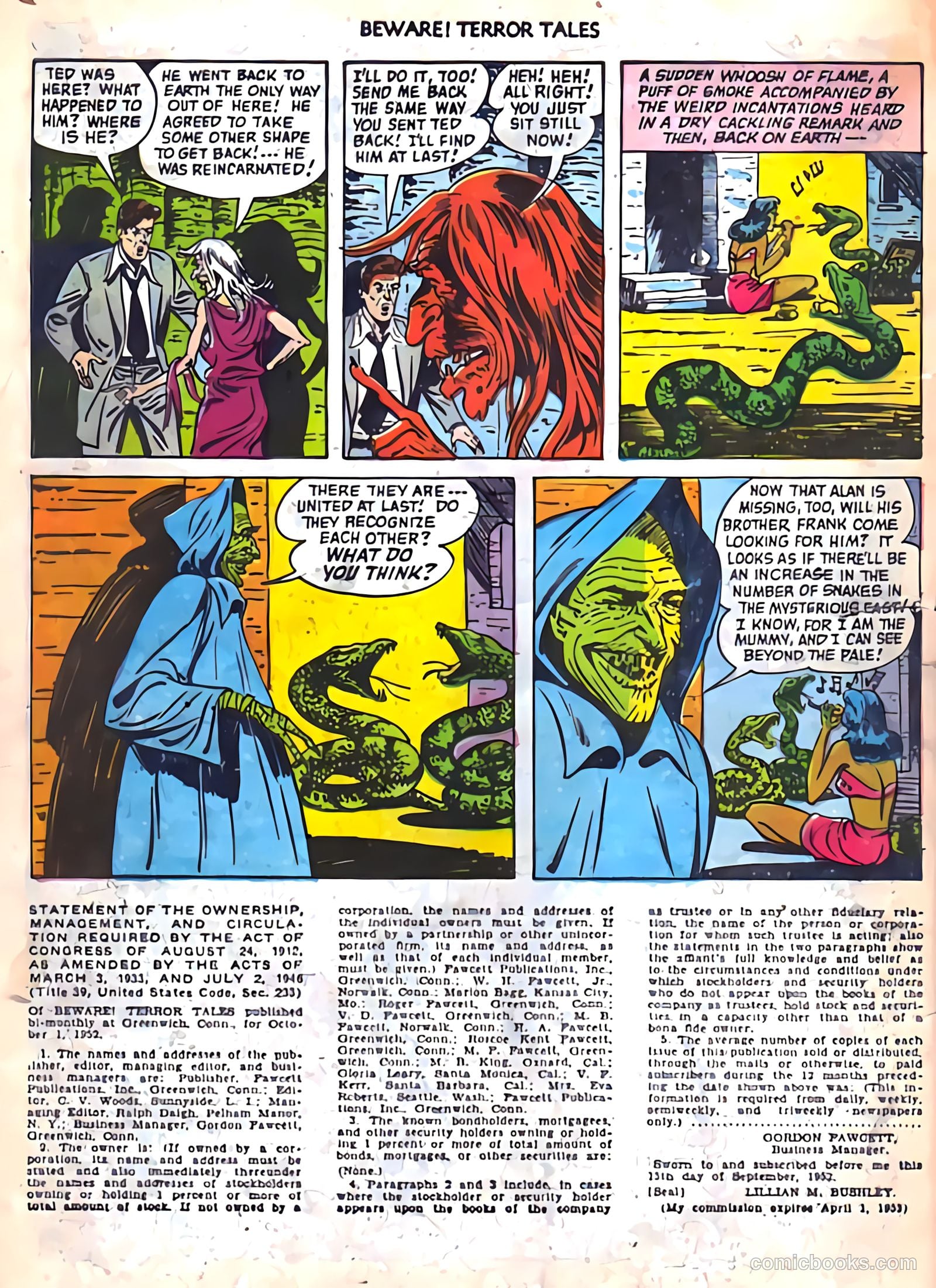 Beware! Terror Tales #6 — page 34 of 36