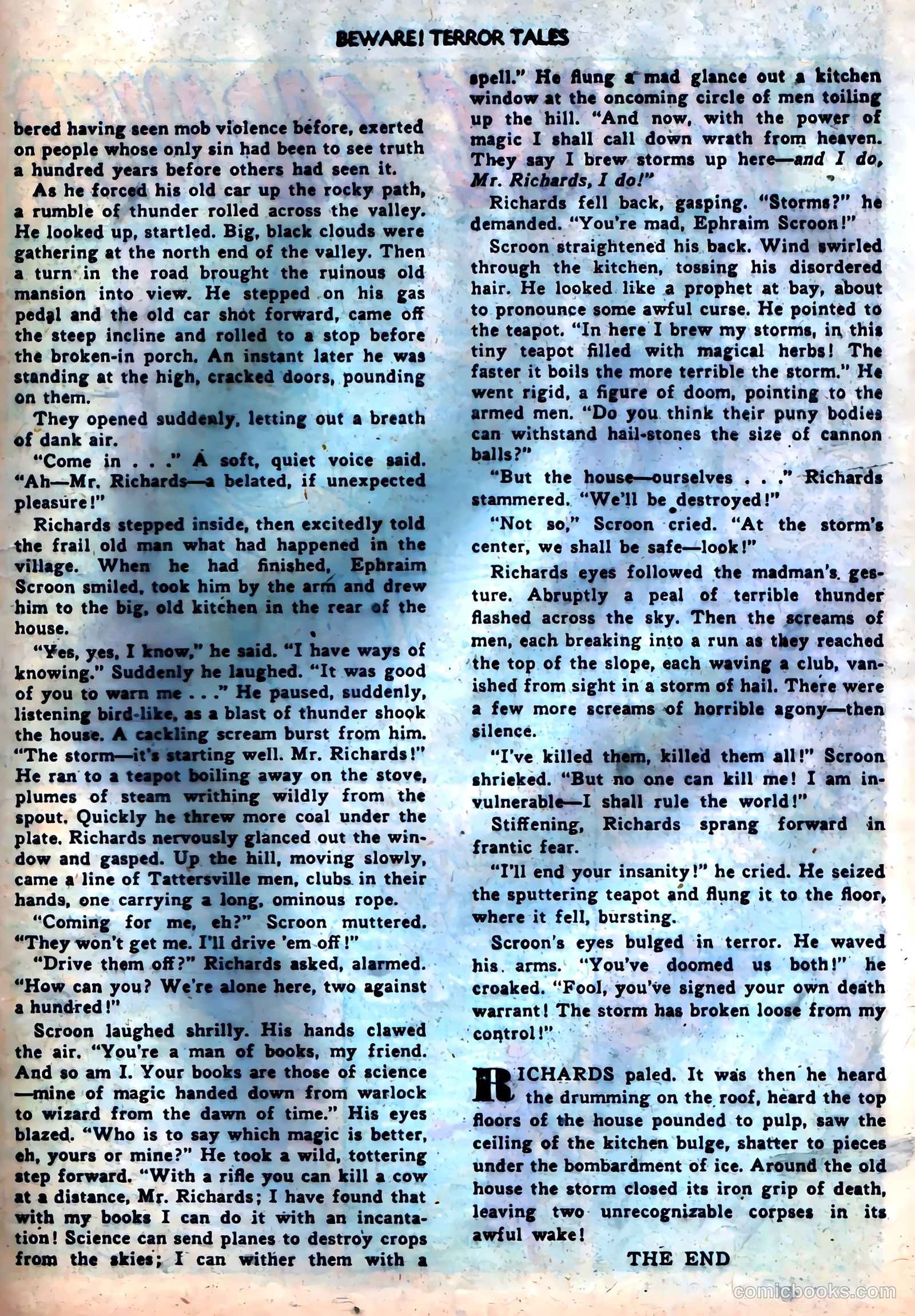 Beware! Terror Tales #7 — page 29 of 36