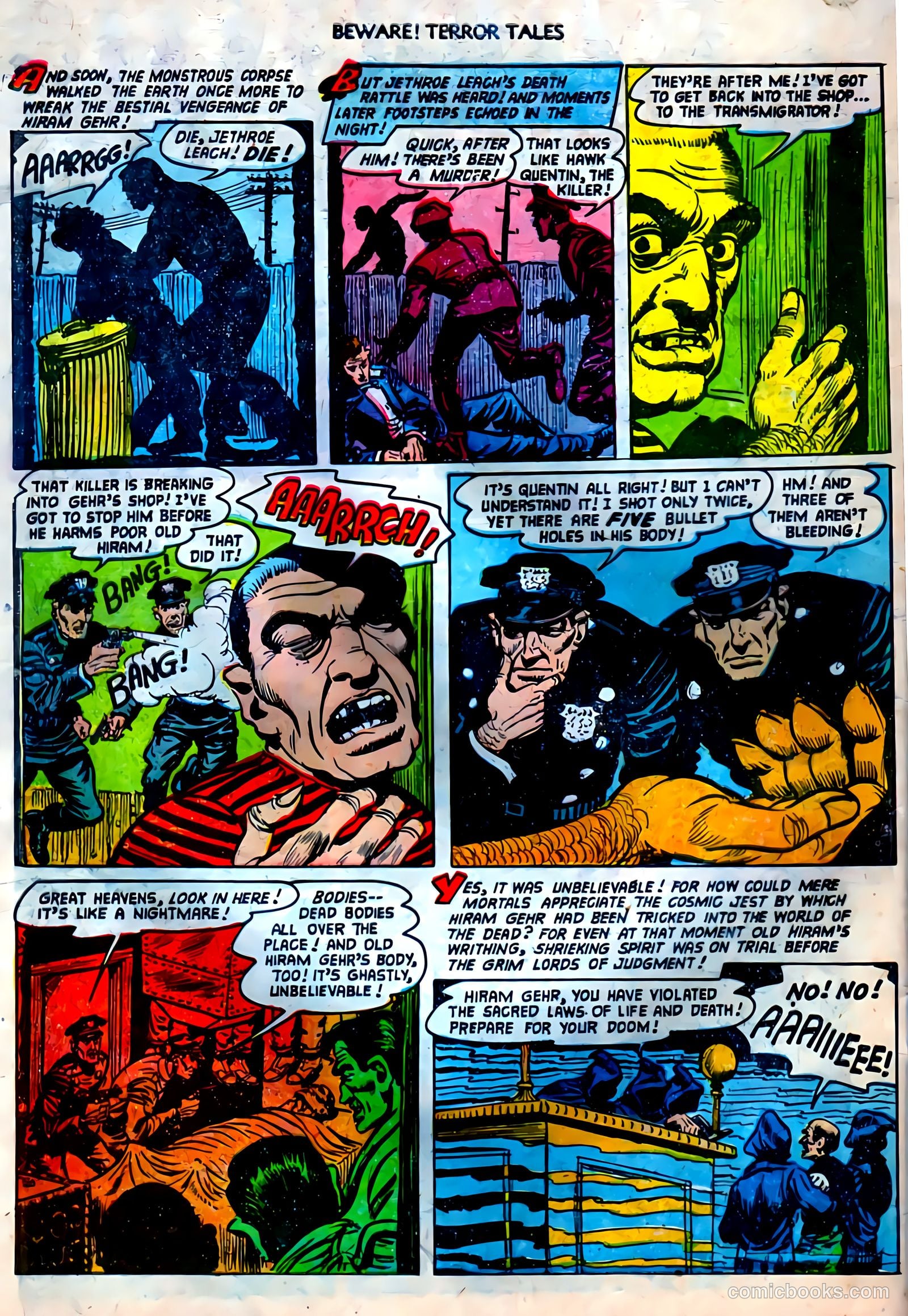 Beware! Terror Tales #7 — page 34 of 36