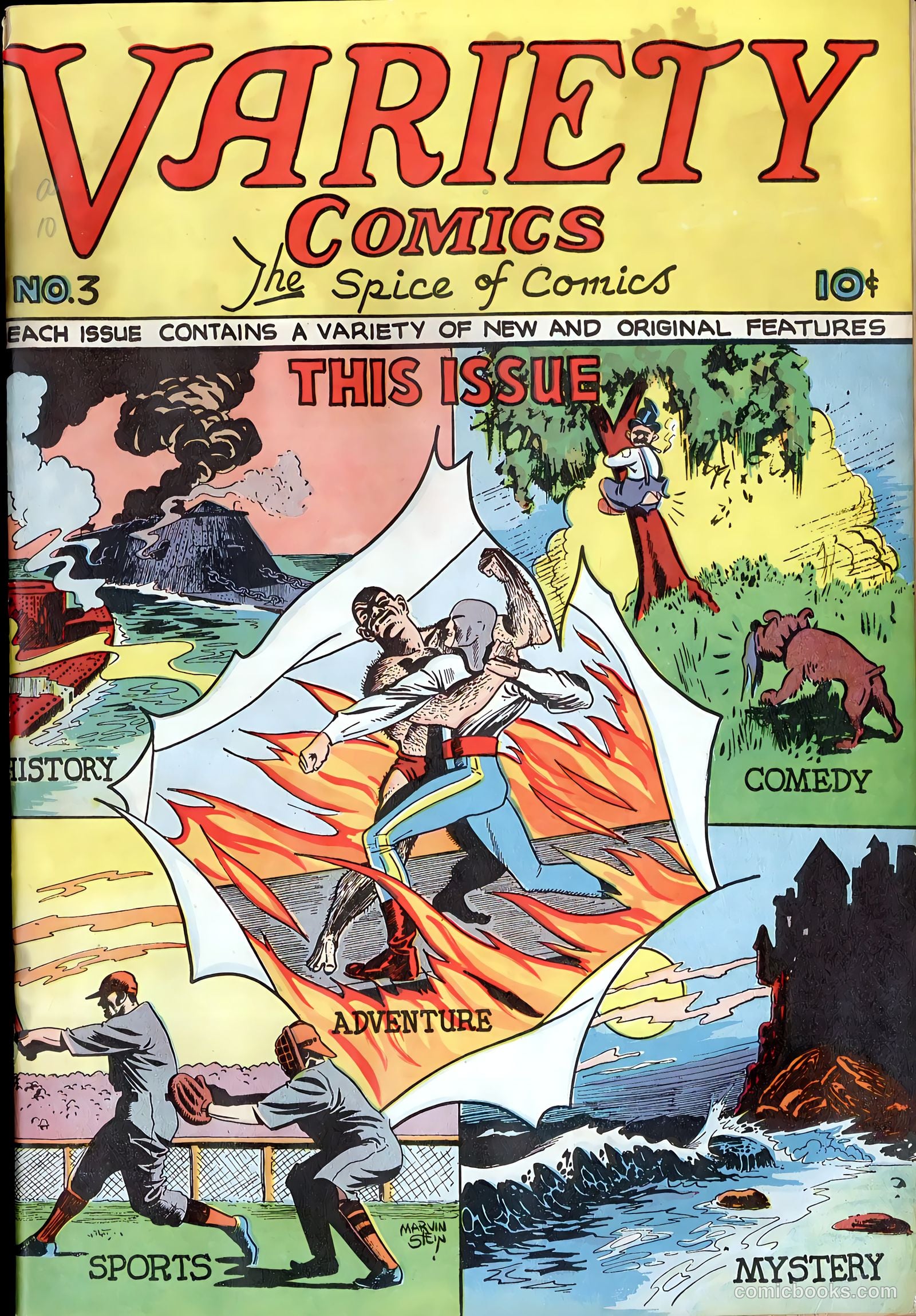 Variety Comics #3 — page 1 of 52
