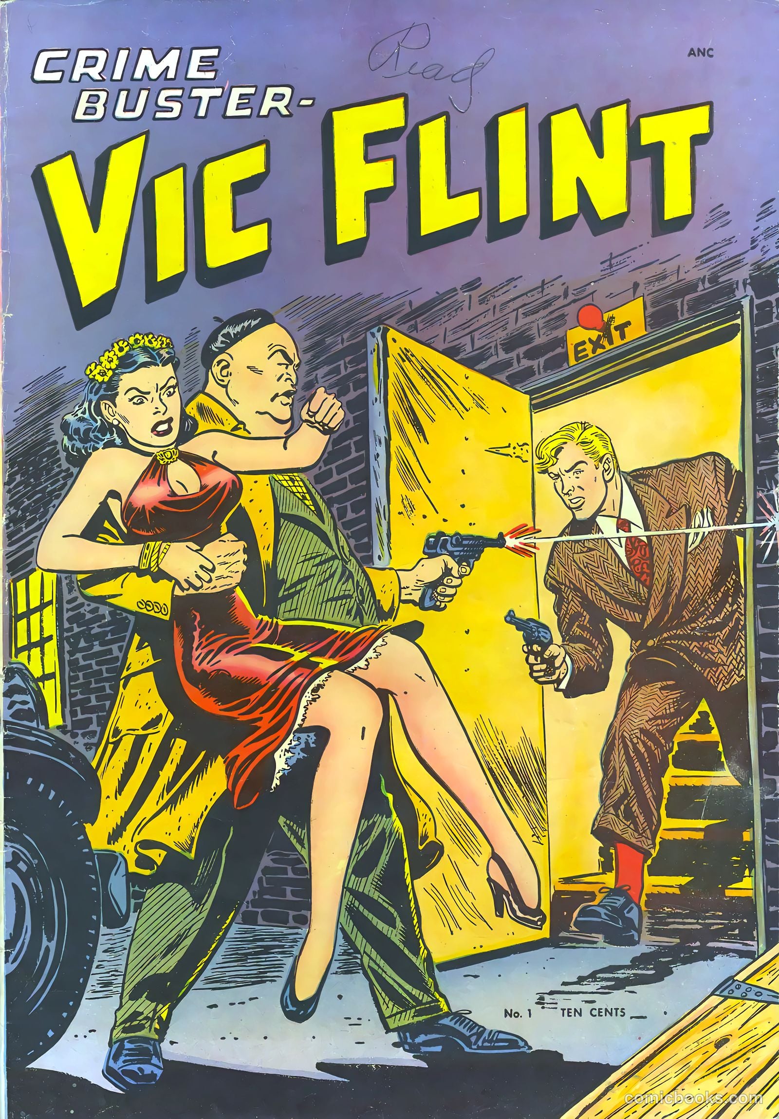 Vic Flint #1 — page 1 of 36