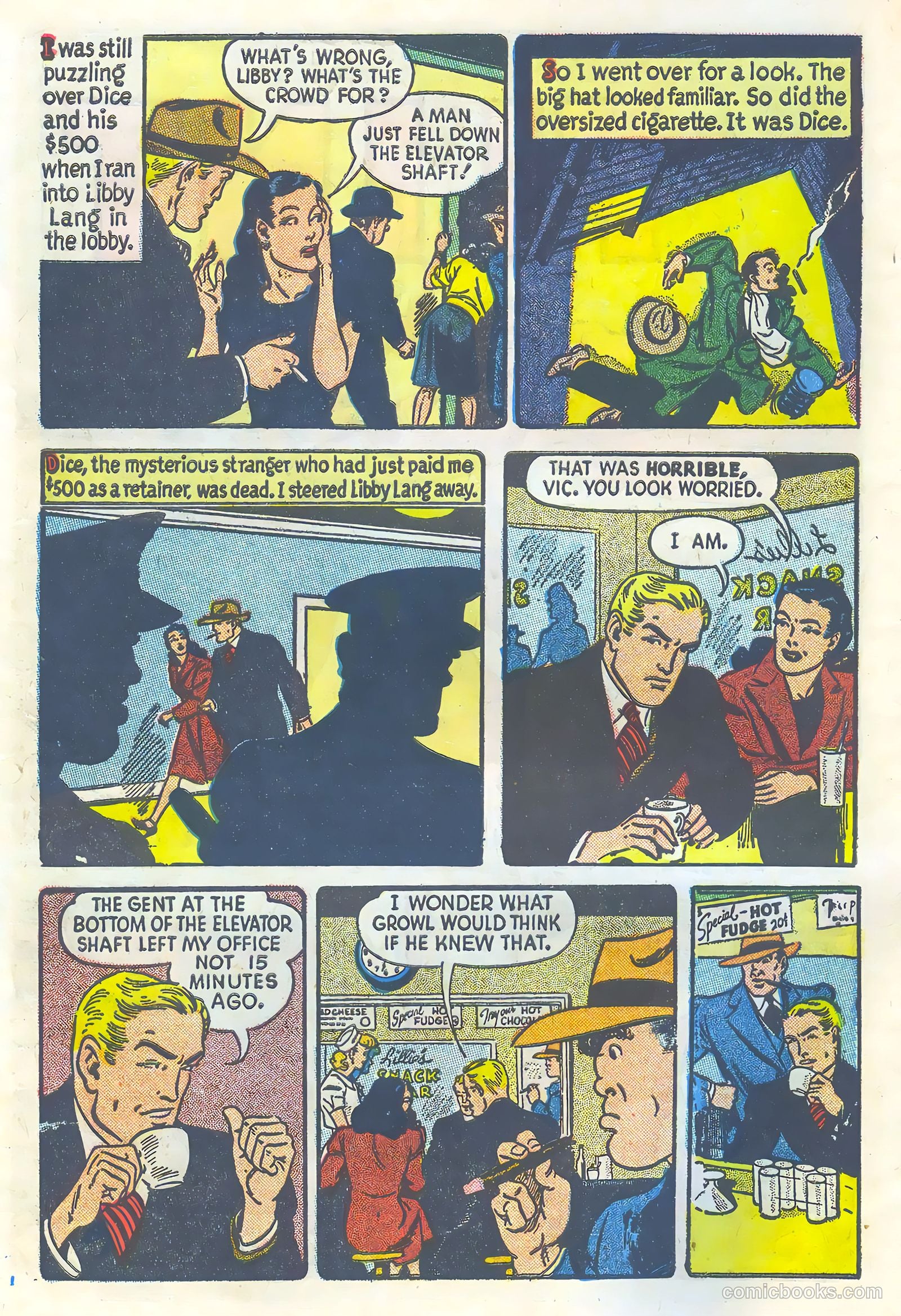 Vic Flint #1 — page 4 of 36