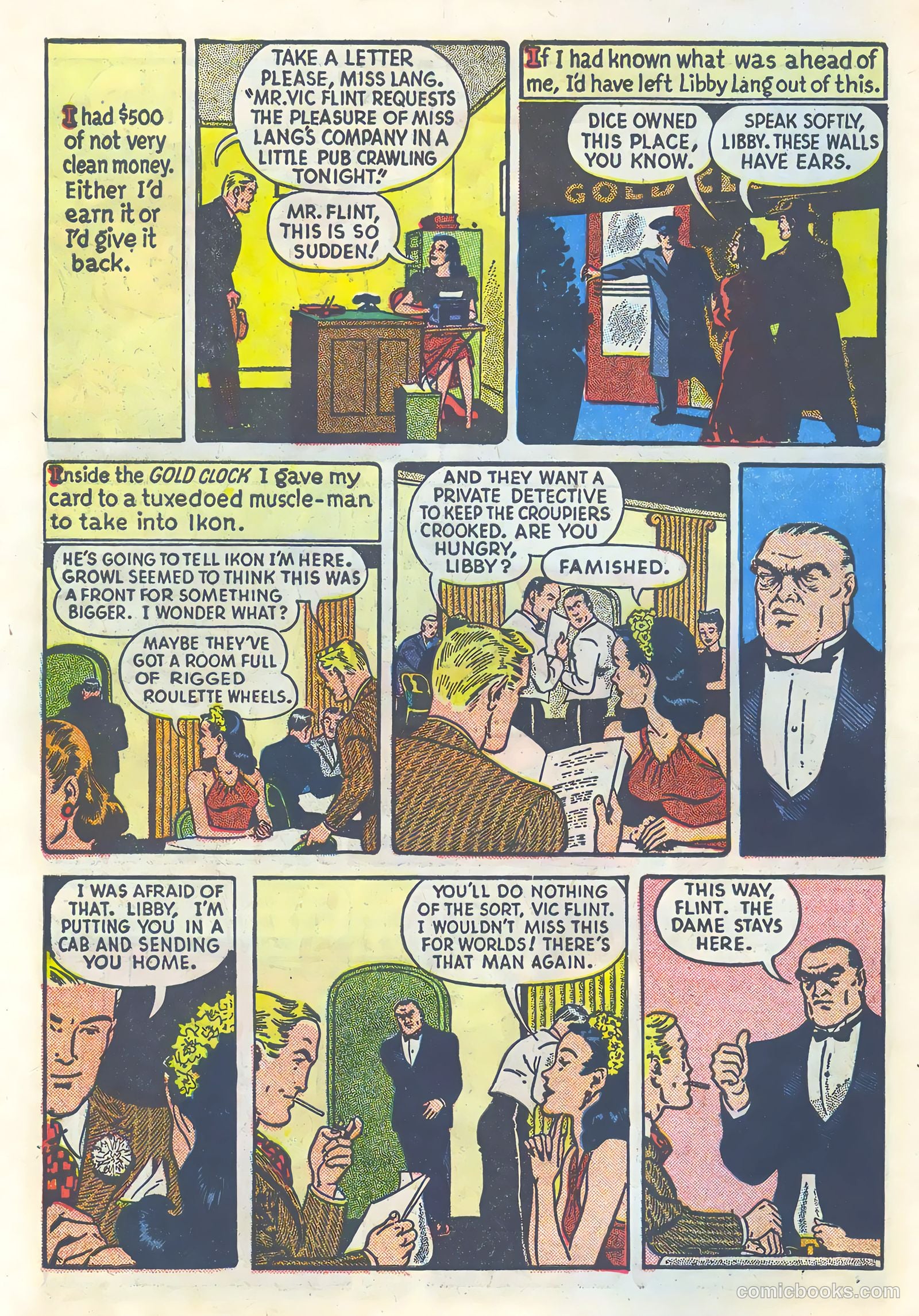 Vic Flint #1 — page 6 of 36