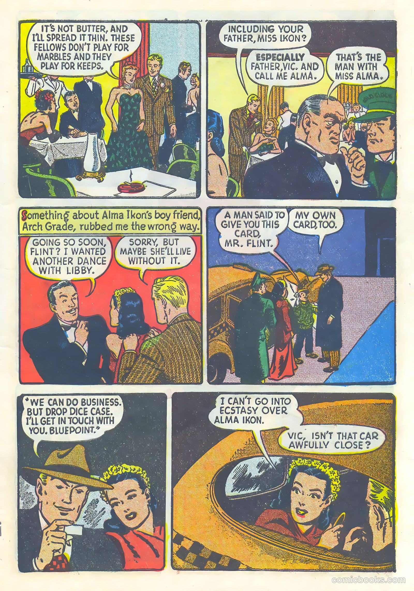 Vic Flint #1 — page 9 of 36