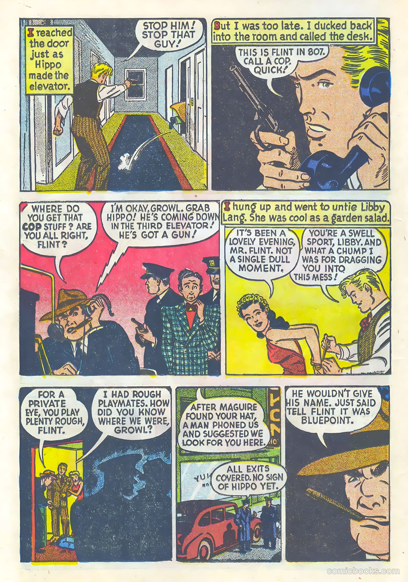 Vic Flint #1 — page 12 of 36