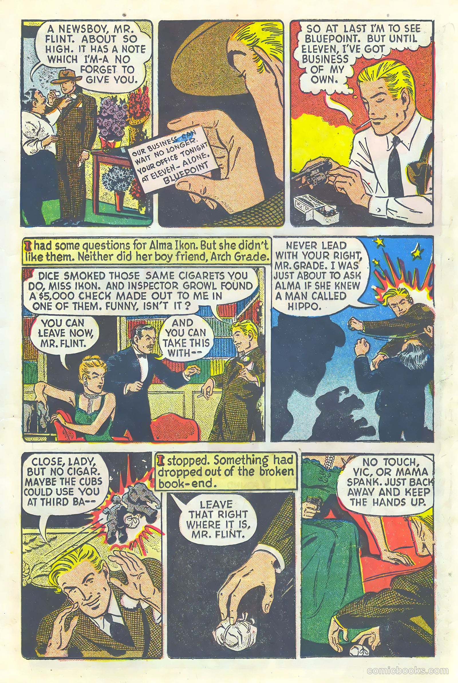 Vic Flint #1 — page 13 of 36