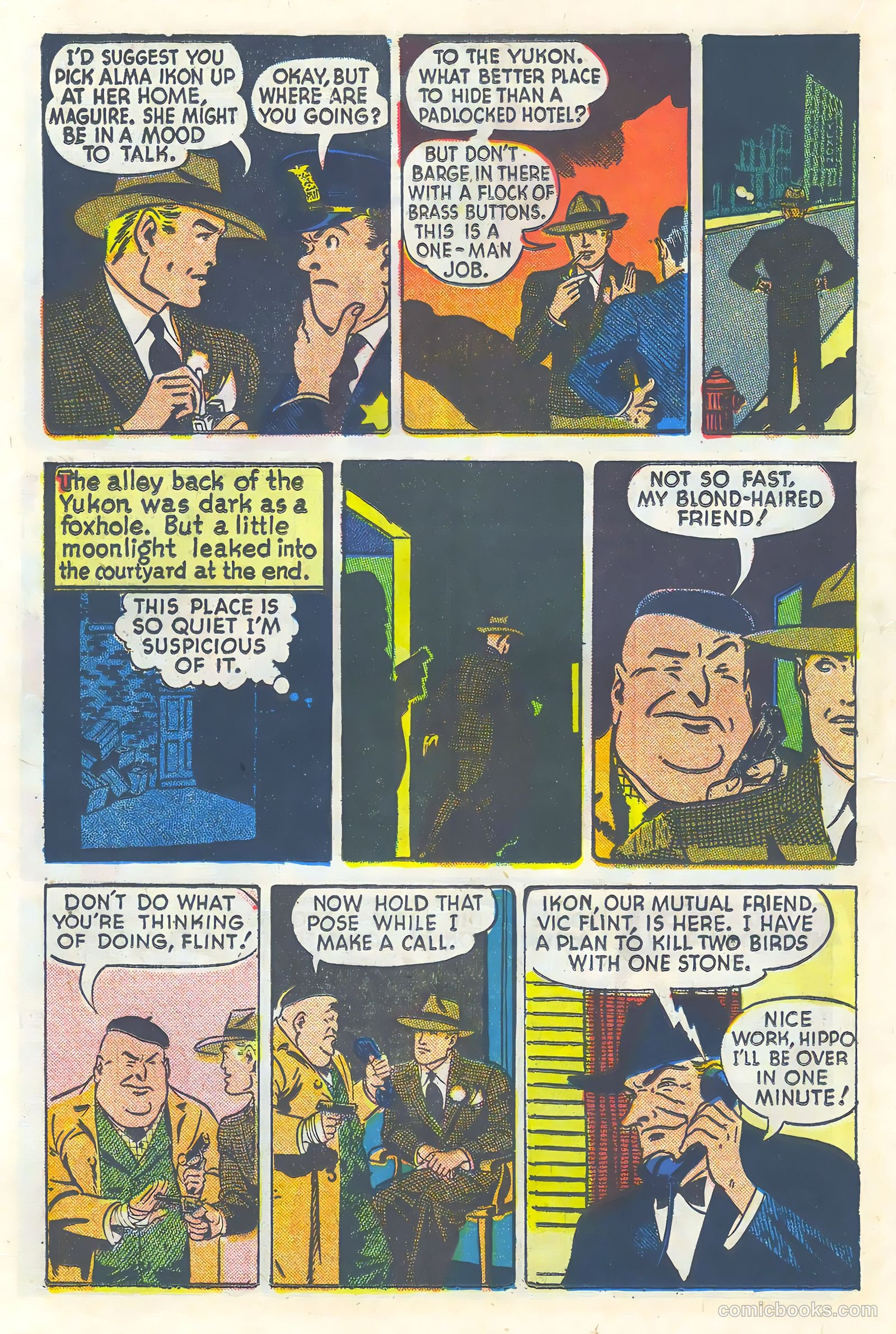 Vic Flint #1 — page 20 of 36