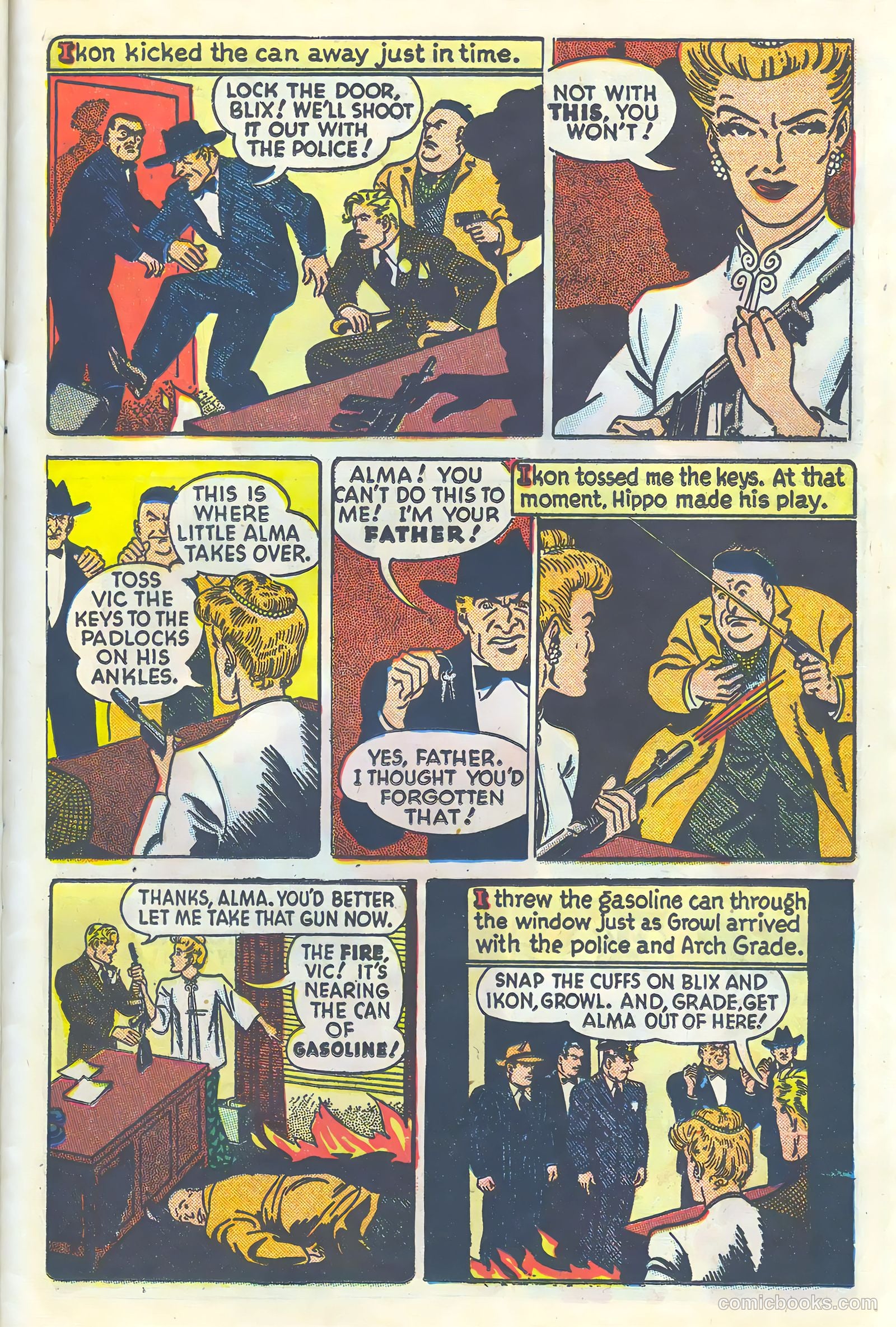Vic Flint #1 — page 25 of 36