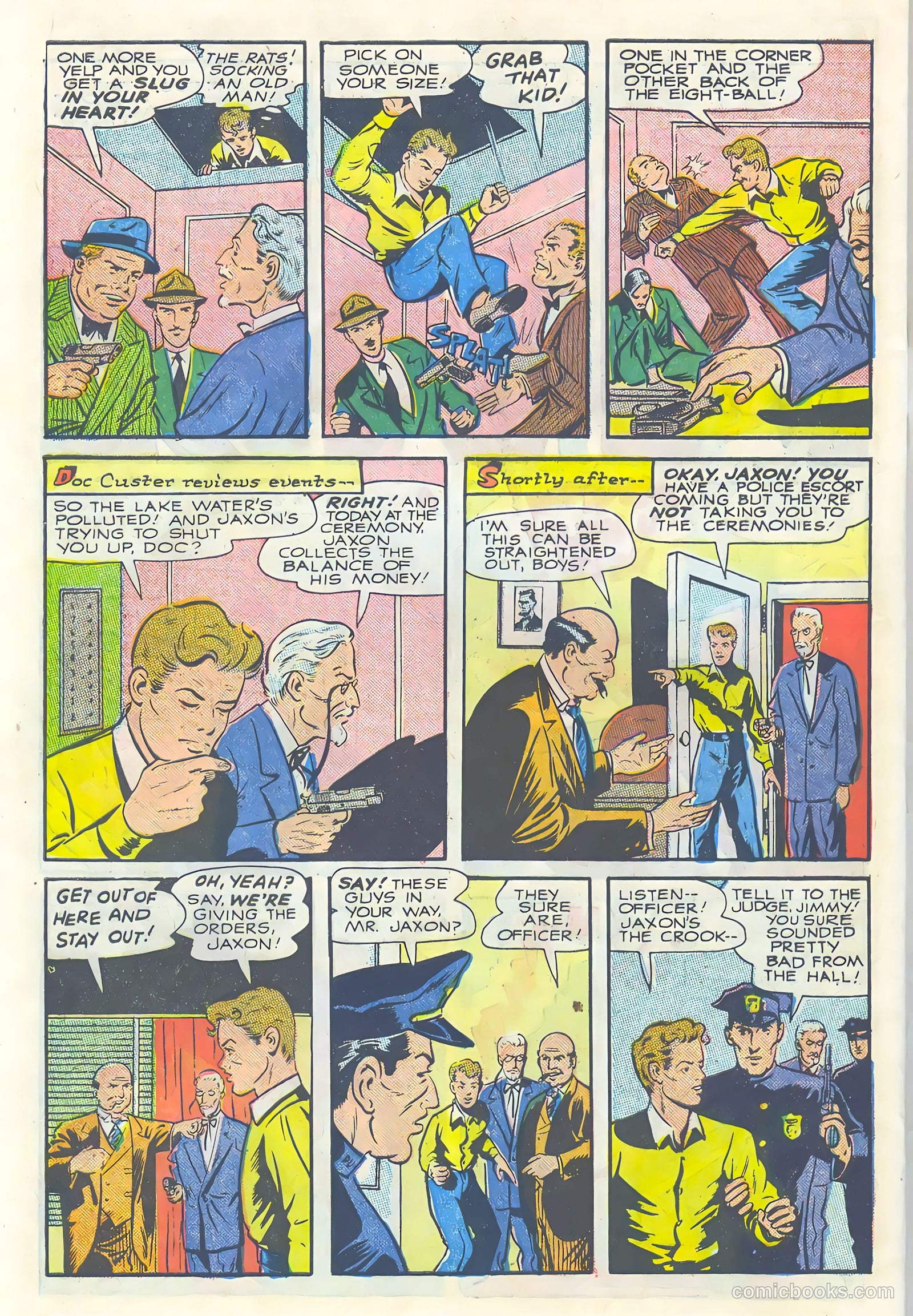 Vic Flint #1 — page 30 of 36
