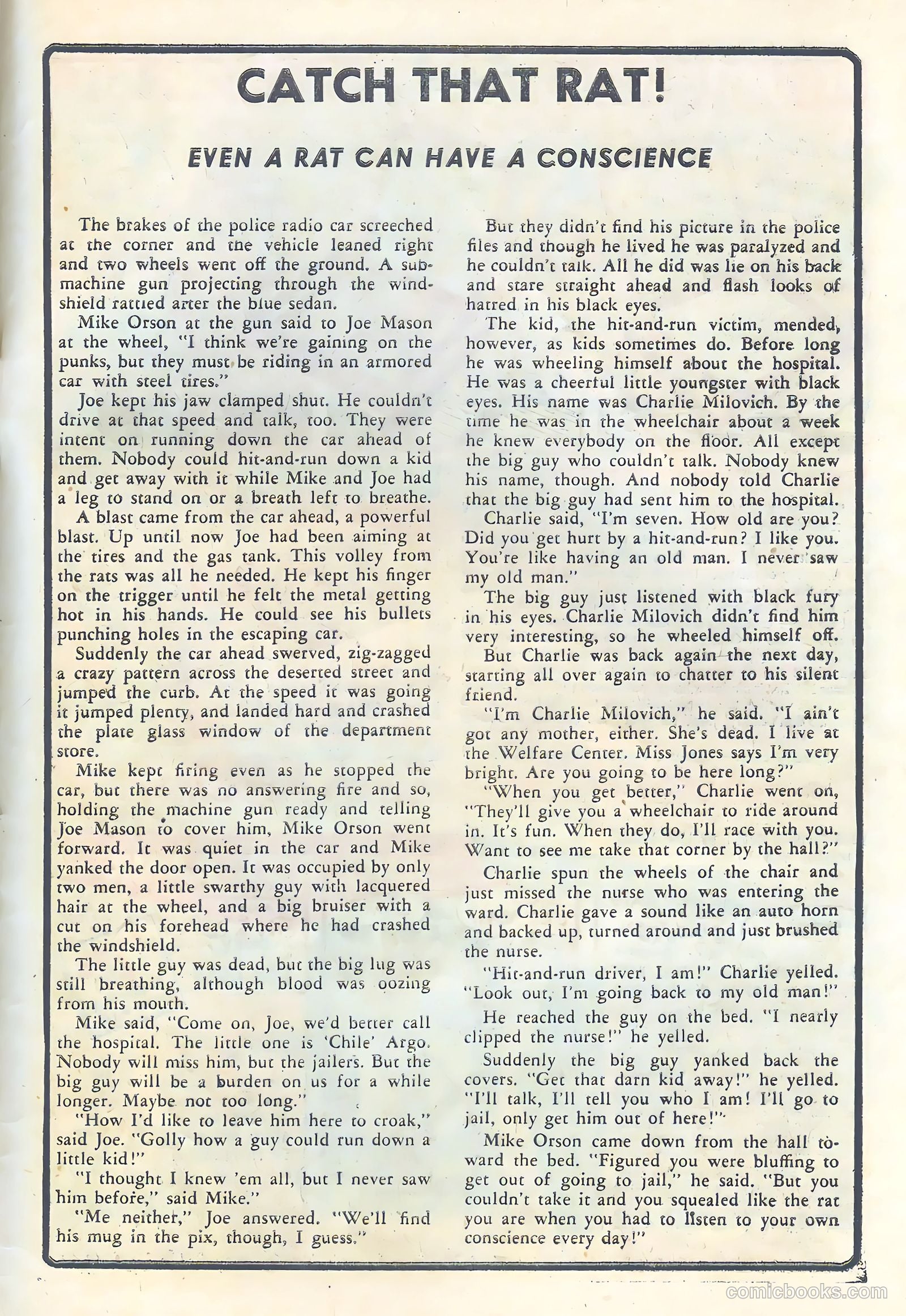 Vic Flint #1 — page 33 of 36