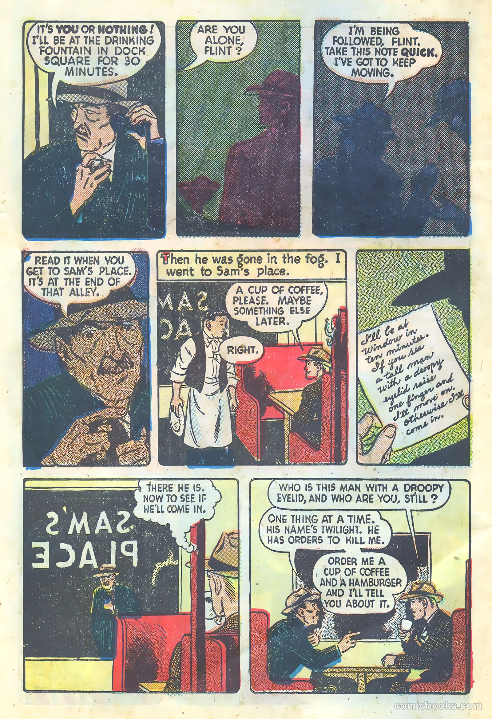Vic Flint #2 — page 4 of 36