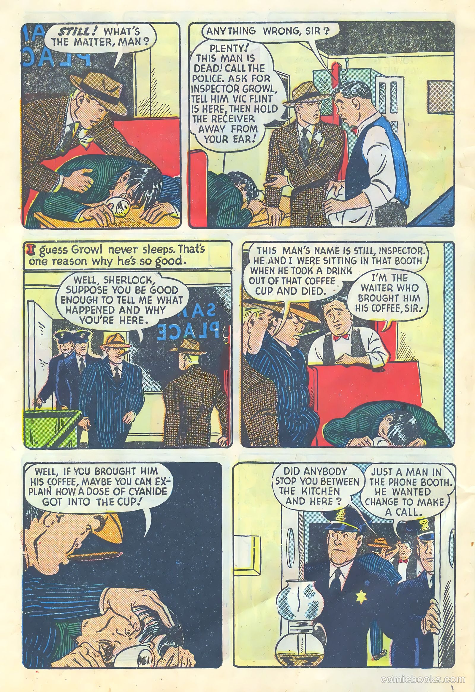 Vic Flint #2 — page 6 of 36