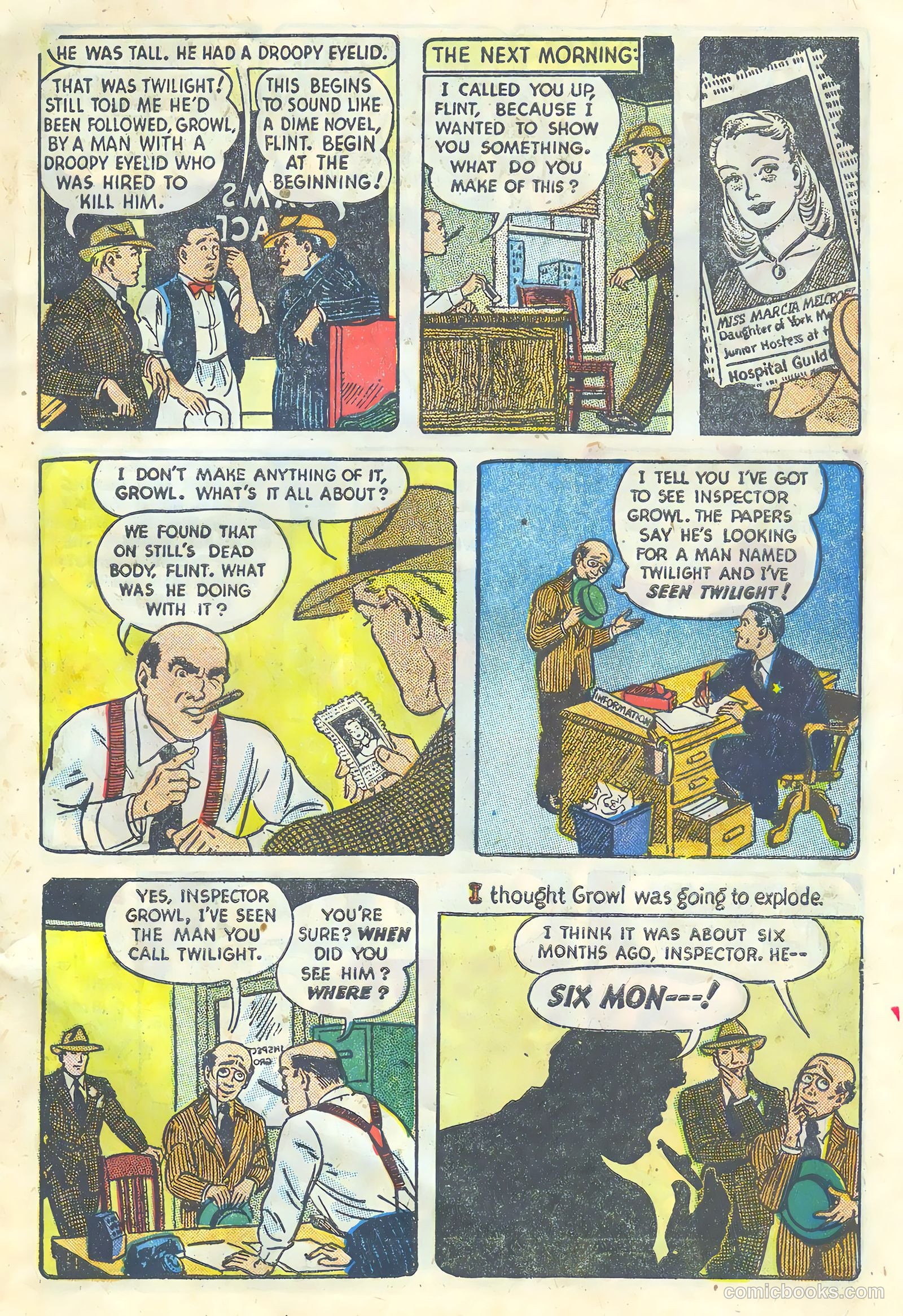 Vic Flint #2 — page 7 of 36