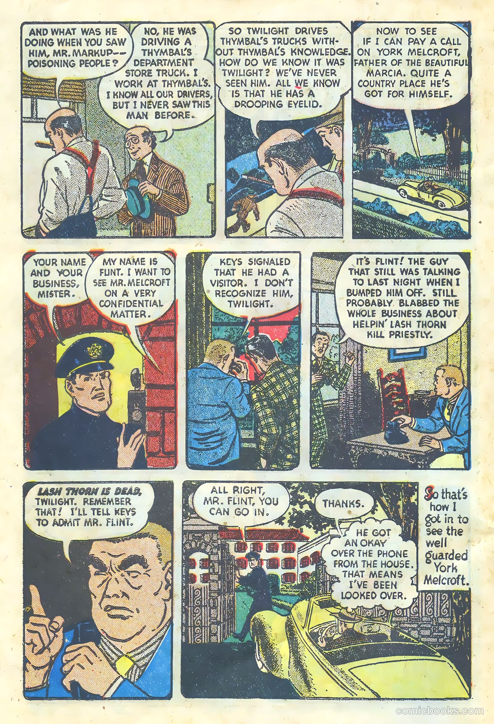 Vic Flint #2 — page 8 of 36