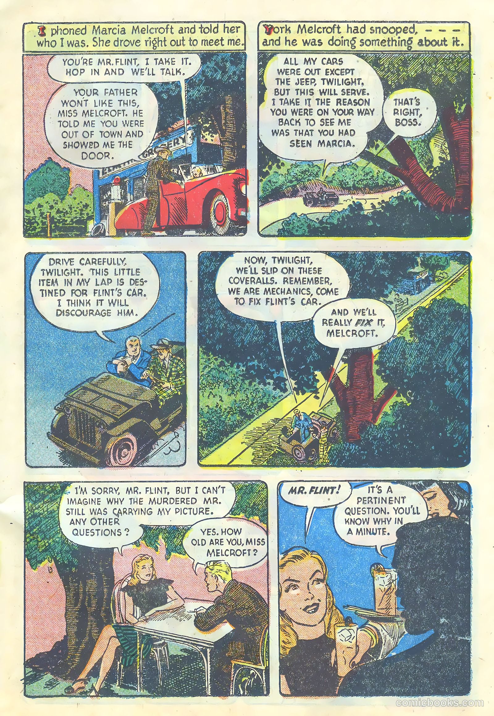 Vic Flint #2 — page 11 of 36