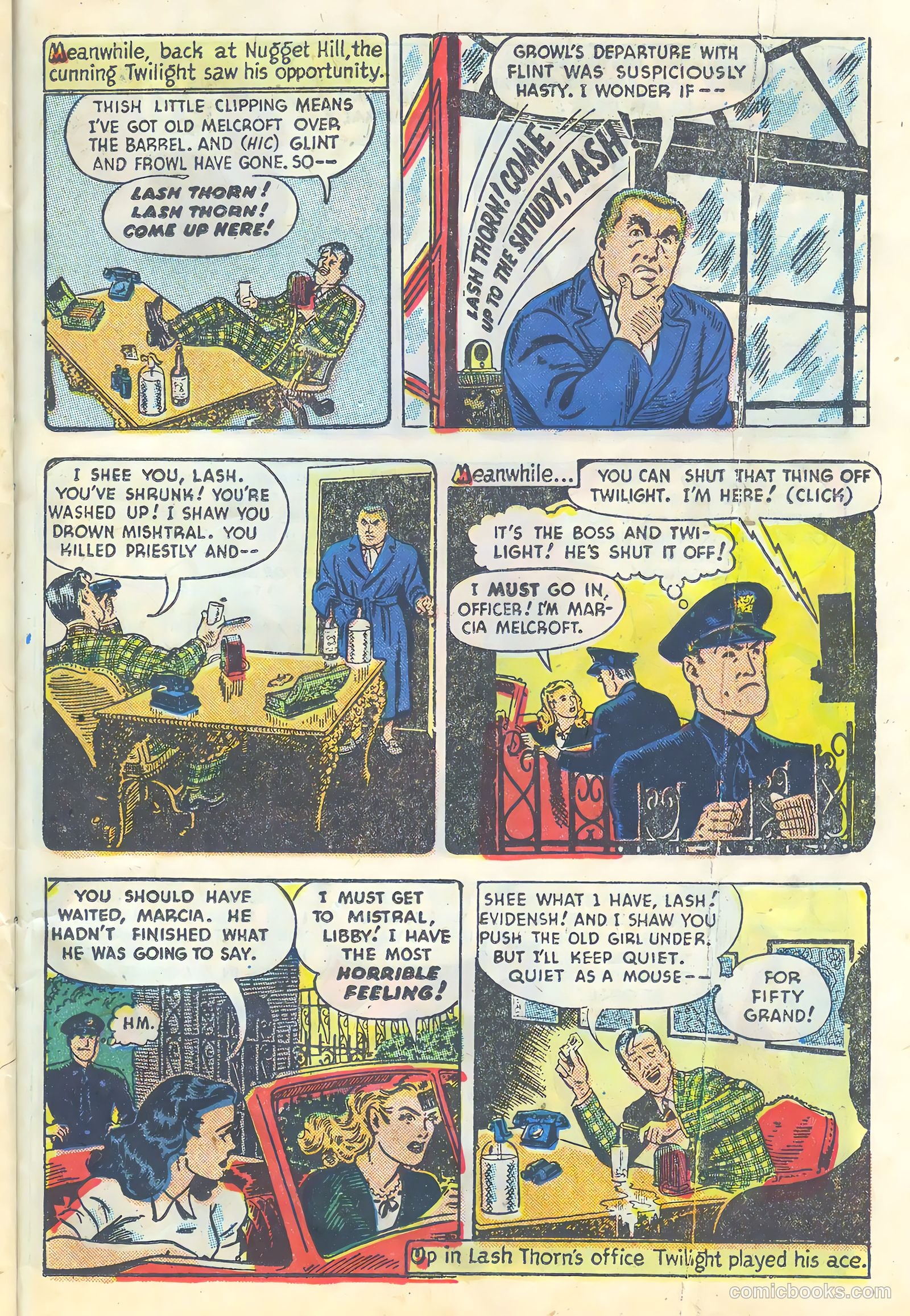 Vic Flint #2 — page 23 of 36