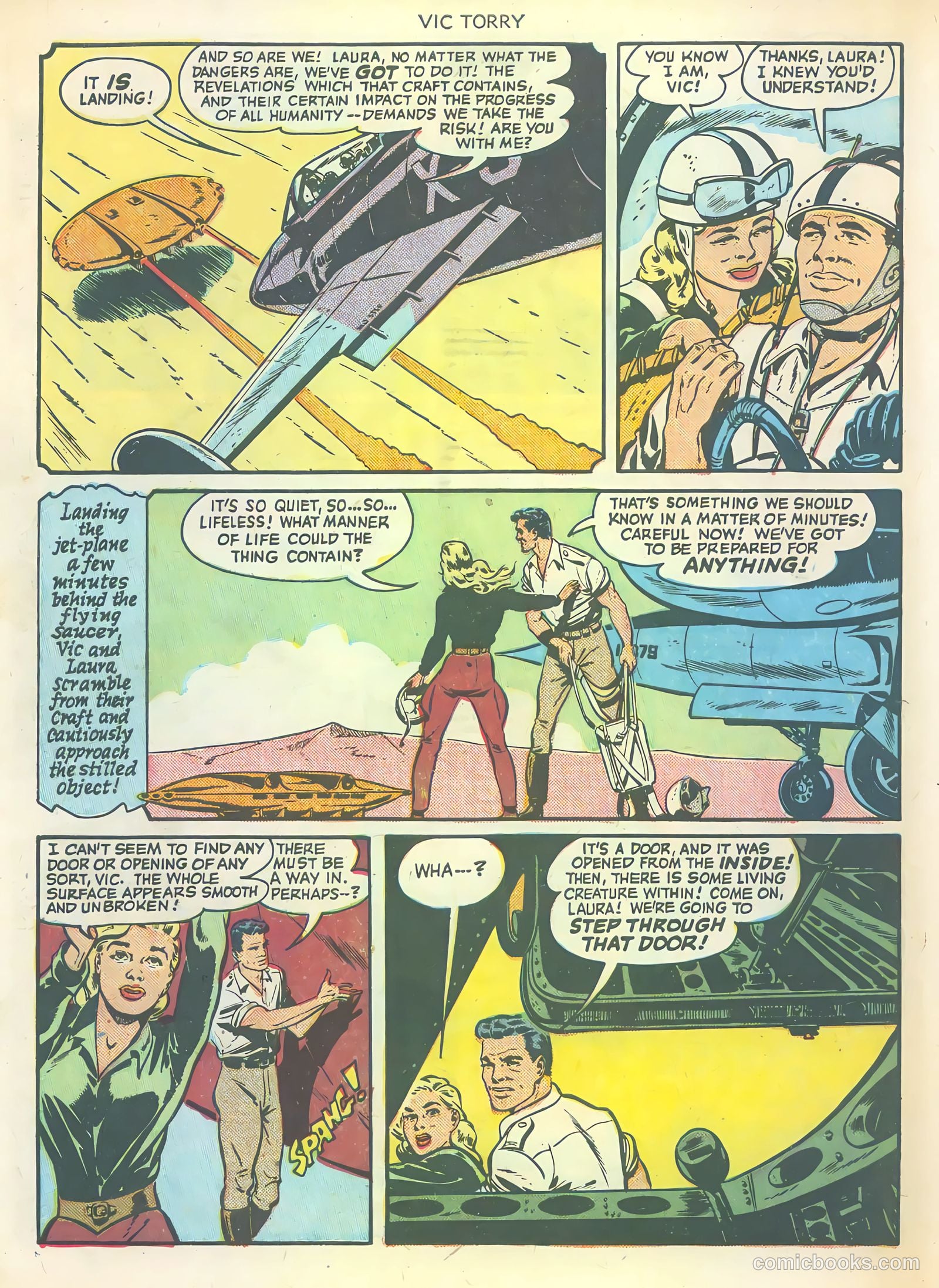 Vic Torry and His Flying Saucer #1 — page 6 of 36
