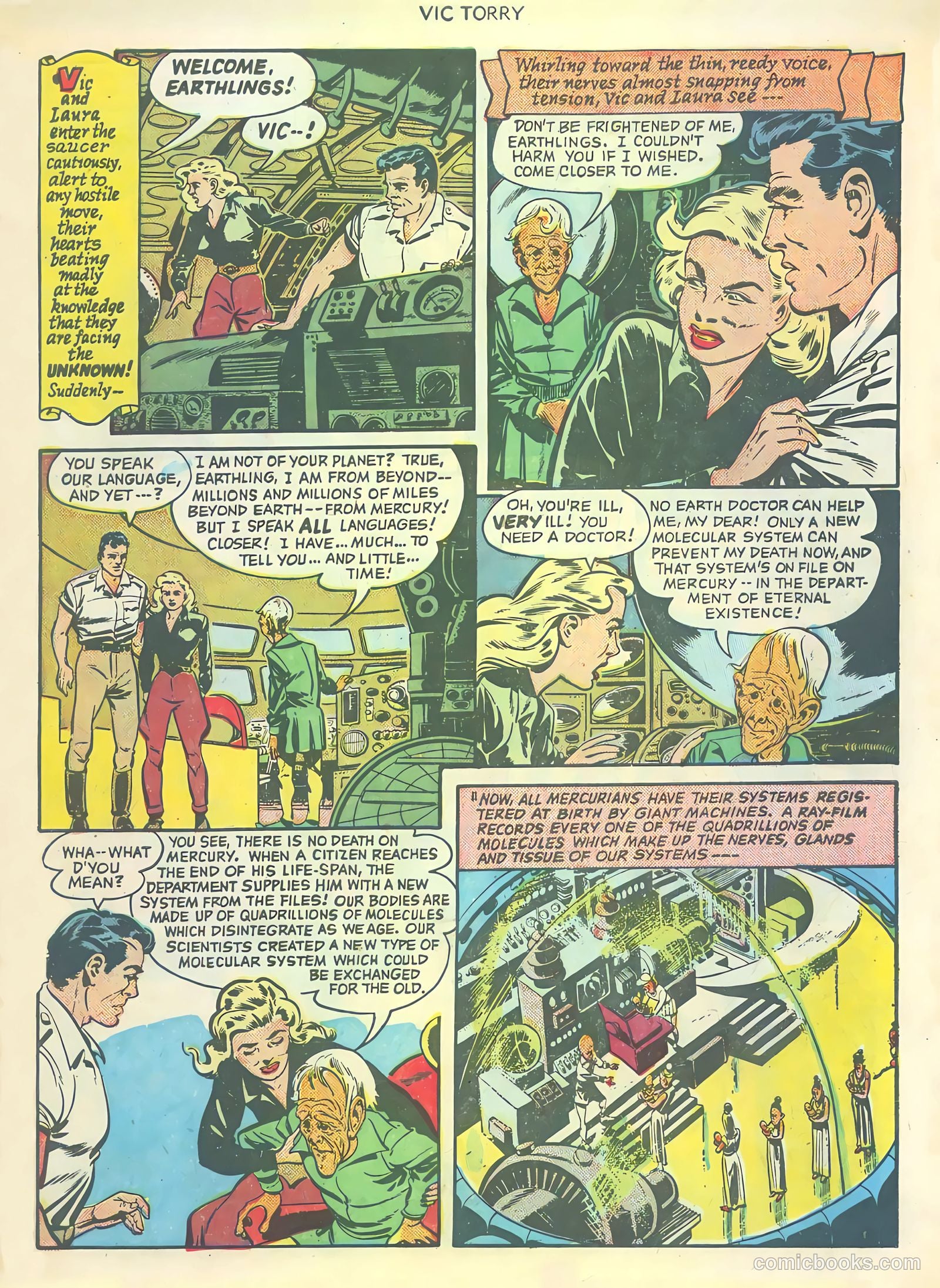Vic Torry and His Flying Saucer #1 — page 7 of 36