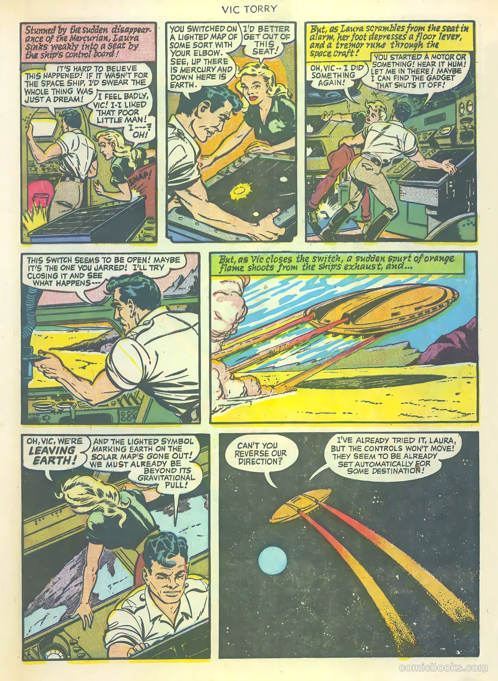 Vic Torry and His Flying Saucer #1 — page 9 of 36