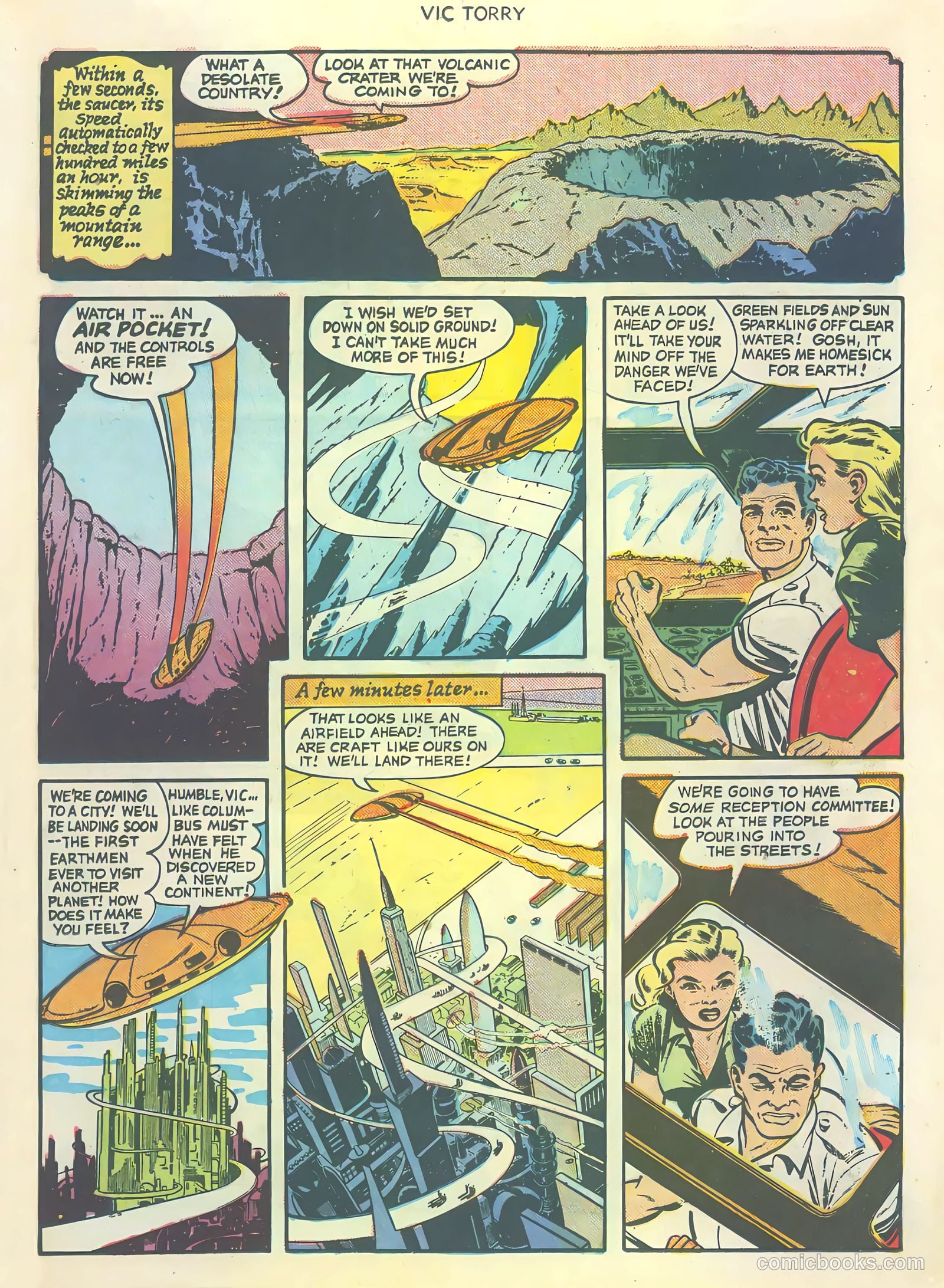 Vic Torry and His Flying Saucer #1 — page 11 of 36