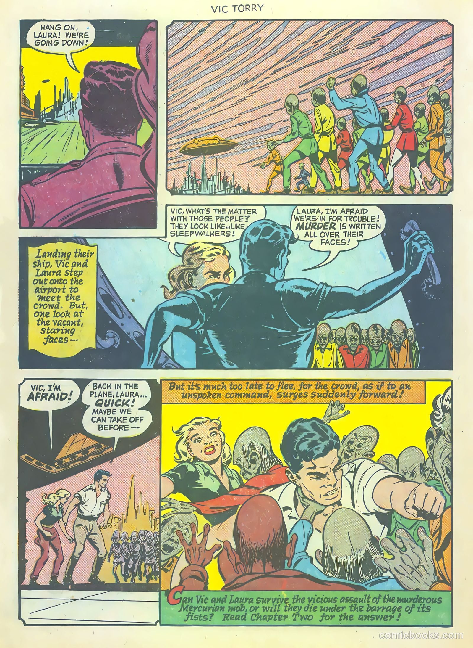 Vic Torry and His Flying Saucer #1 — page 12 of 36