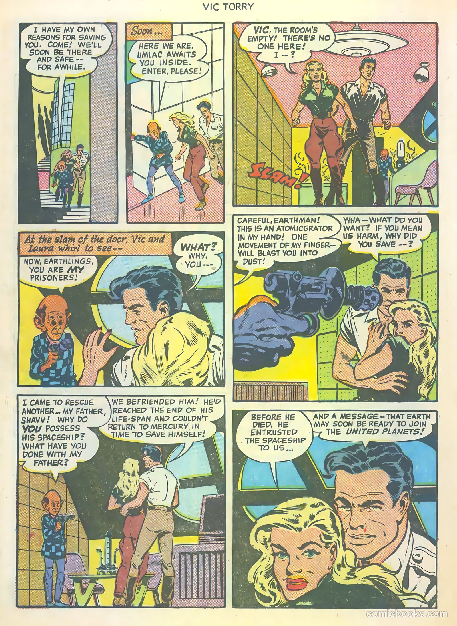 Vic Torry and His Flying Saucer #1 — page 16 of 36
