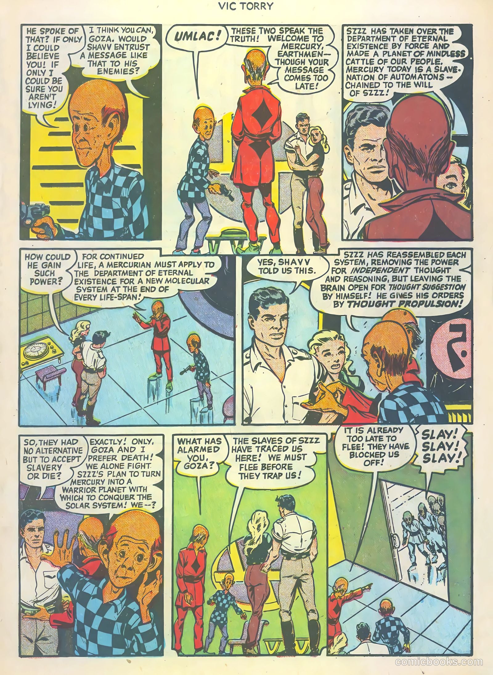 Vic Torry and His Flying Saucer #1 — page 17 of 36