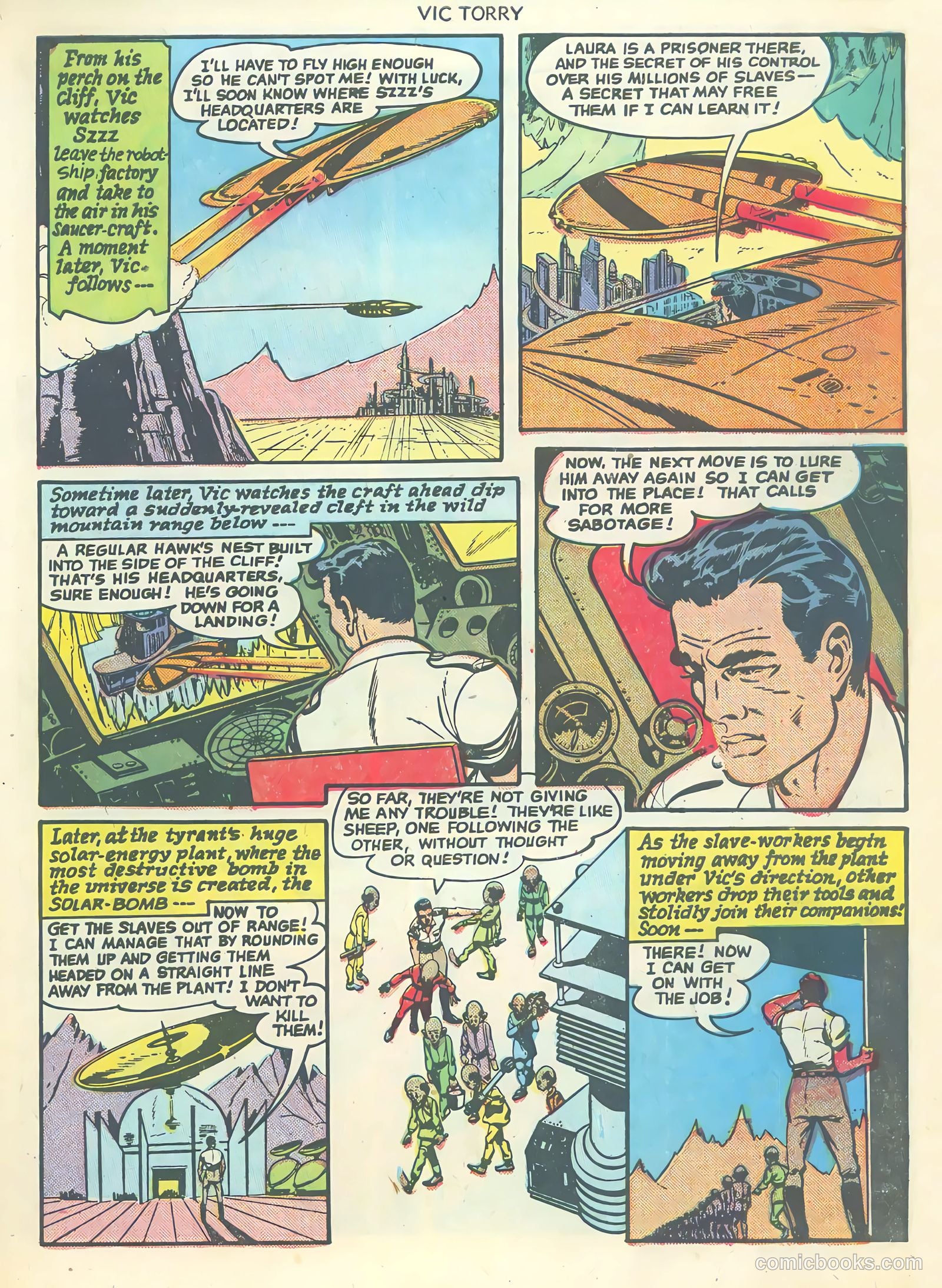 Vic Torry and His Flying Saucer #1 — page 31 of 36