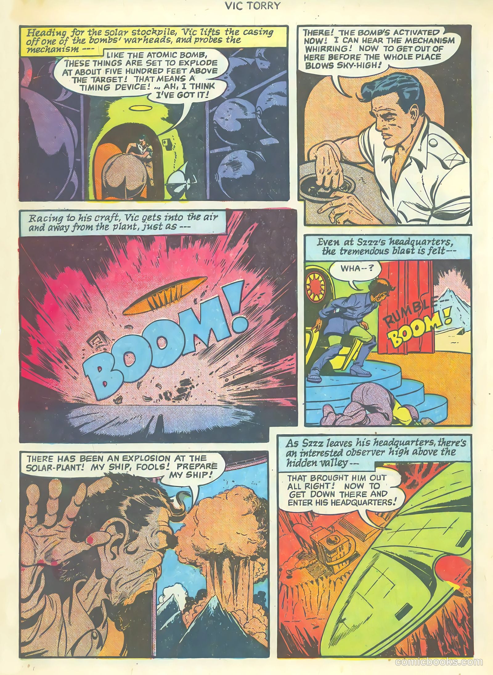 Vic Torry and His Flying Saucer #1 — page 32 of 36
