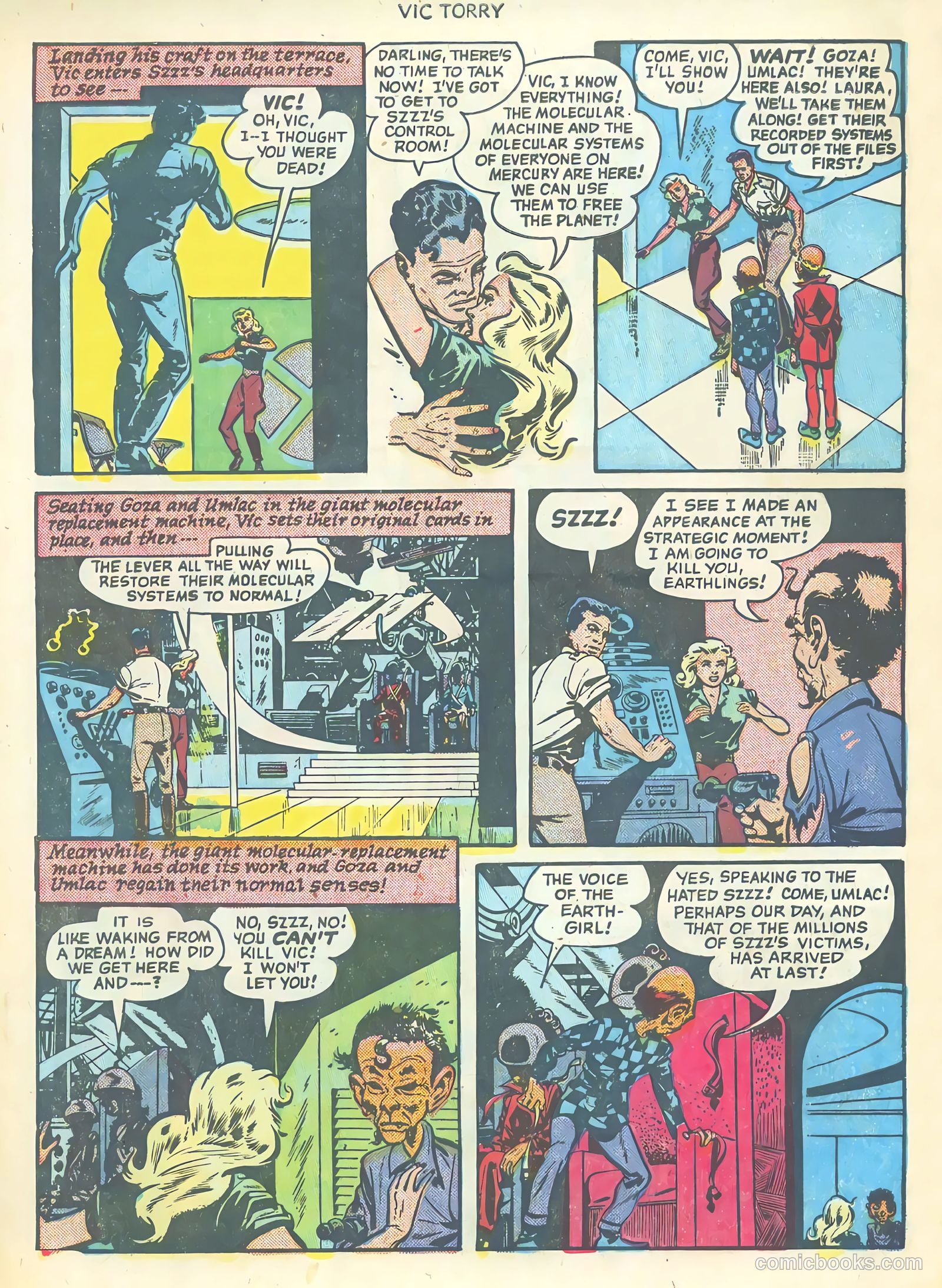 Vic Torry and His Flying Saucer #1 — page 33 of 36